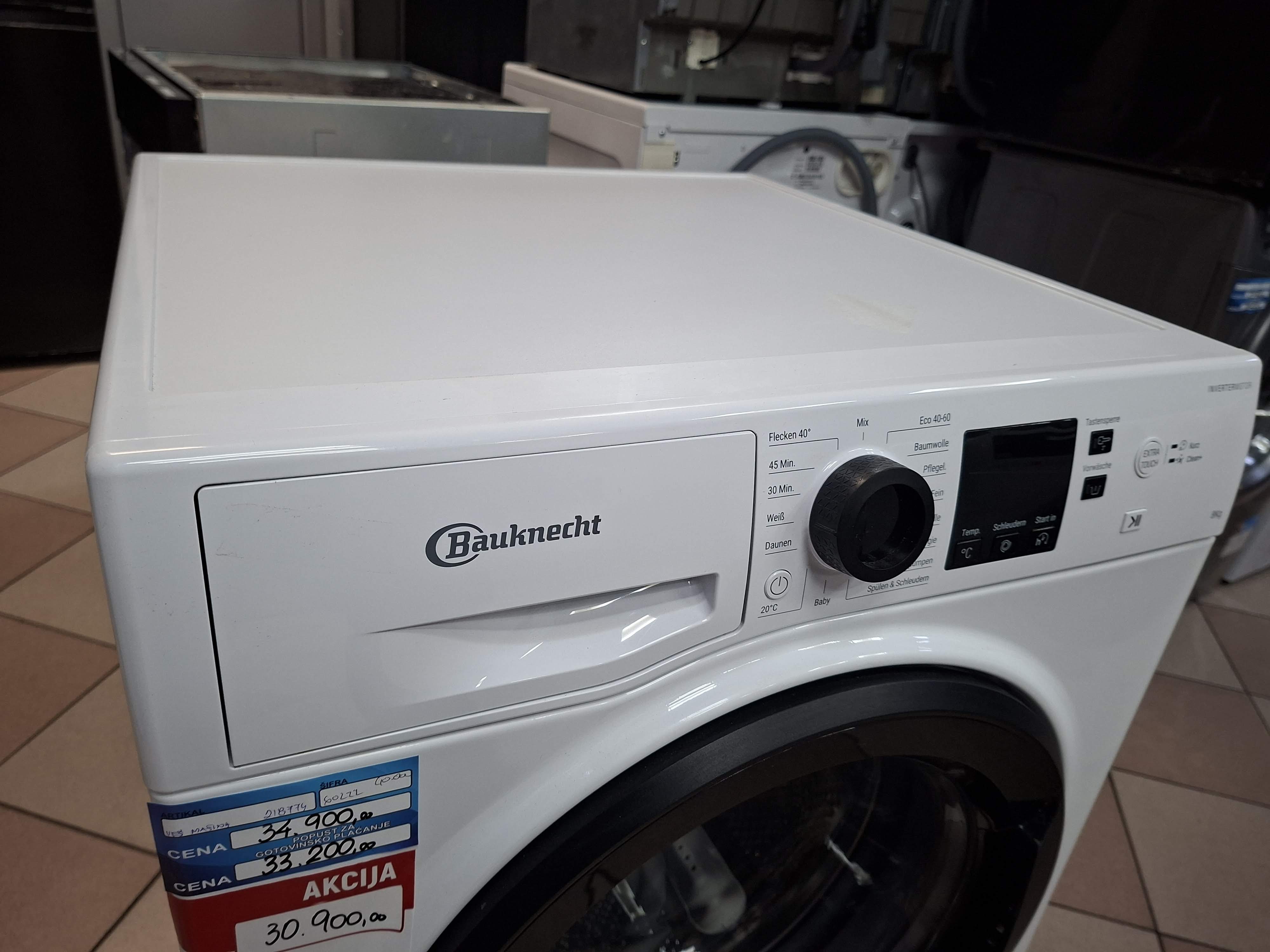 Veš mašina Bauknecht Super Eco 845 A, 8 kg