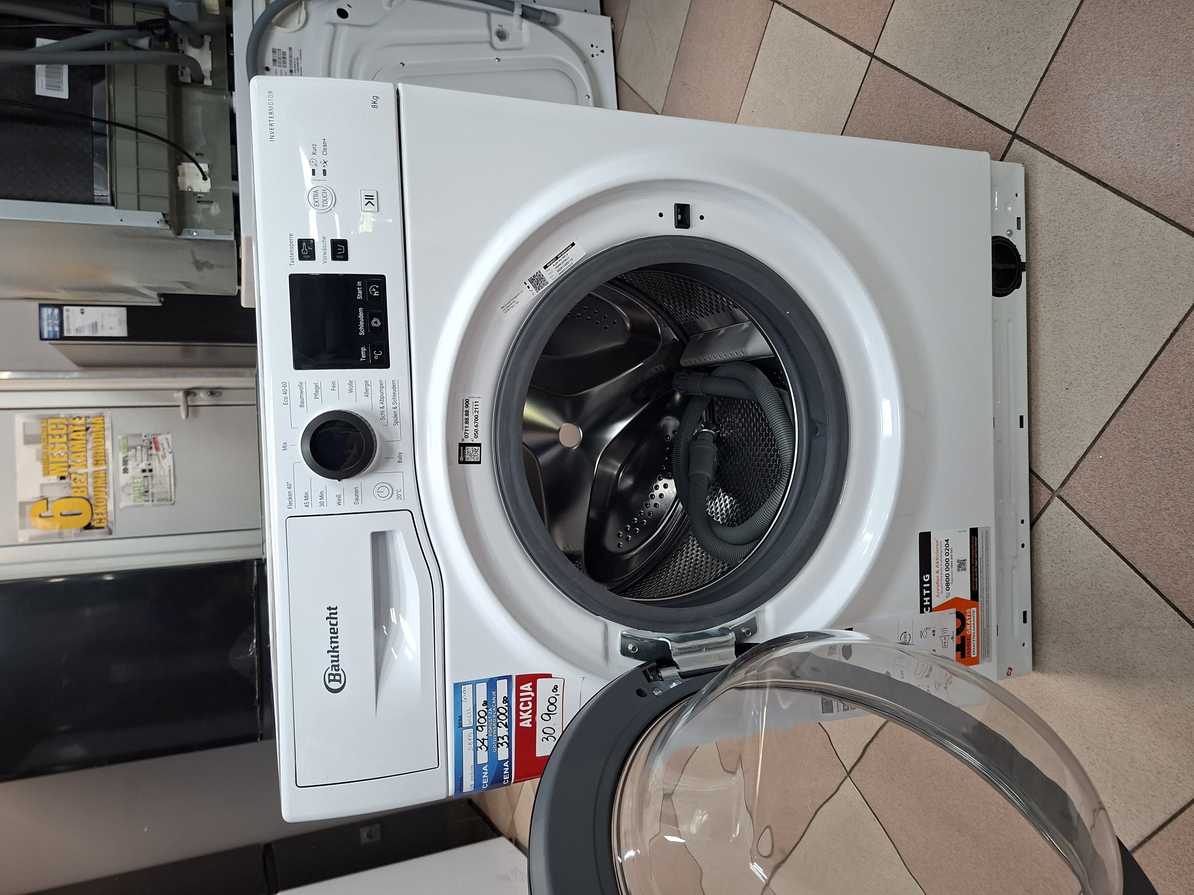 Veš mašina Bauknecht Super Eco 845 A, 8 kg