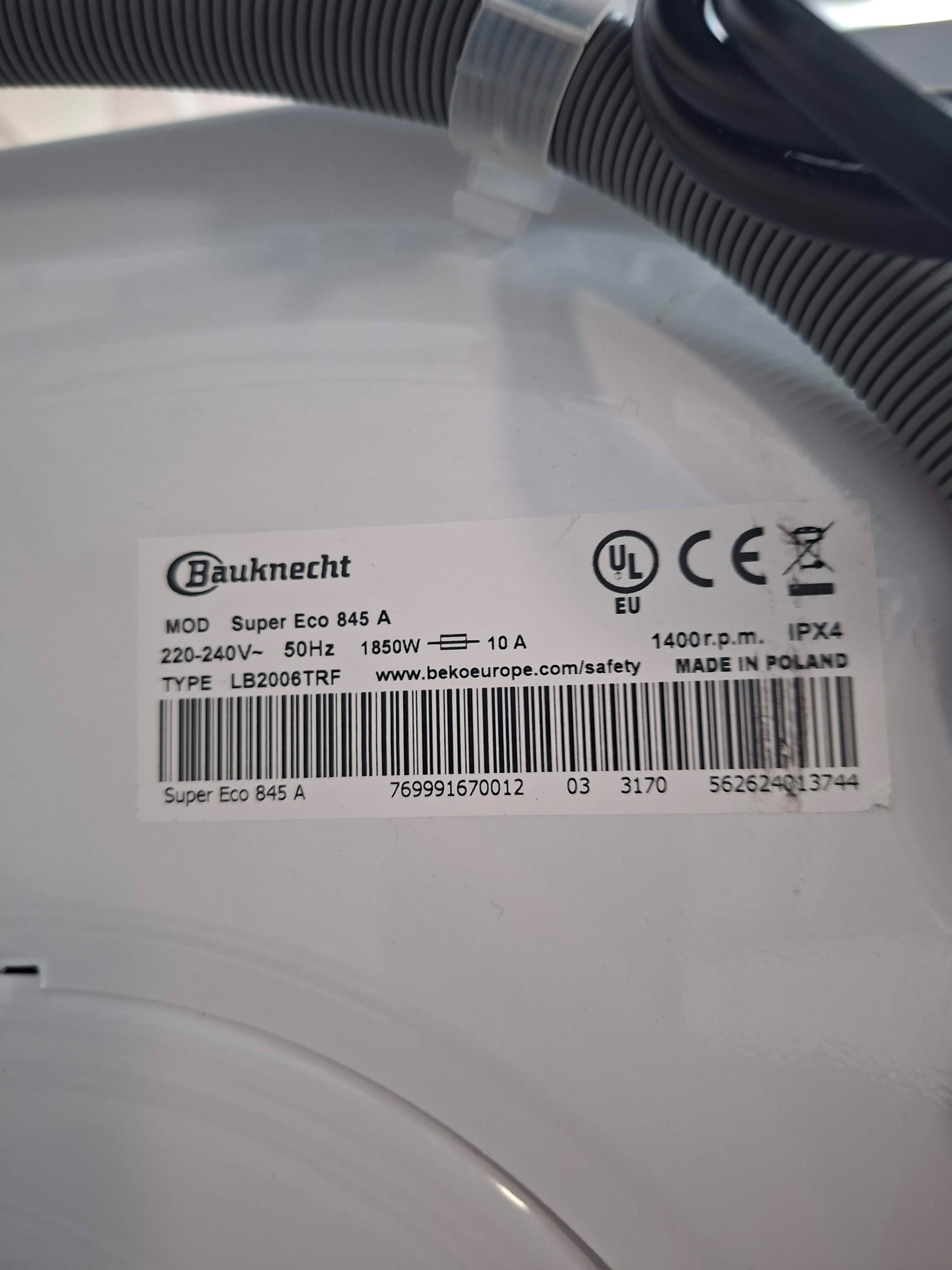 Veš mašina Bauknecht Super Eco 845 A, 8 kg