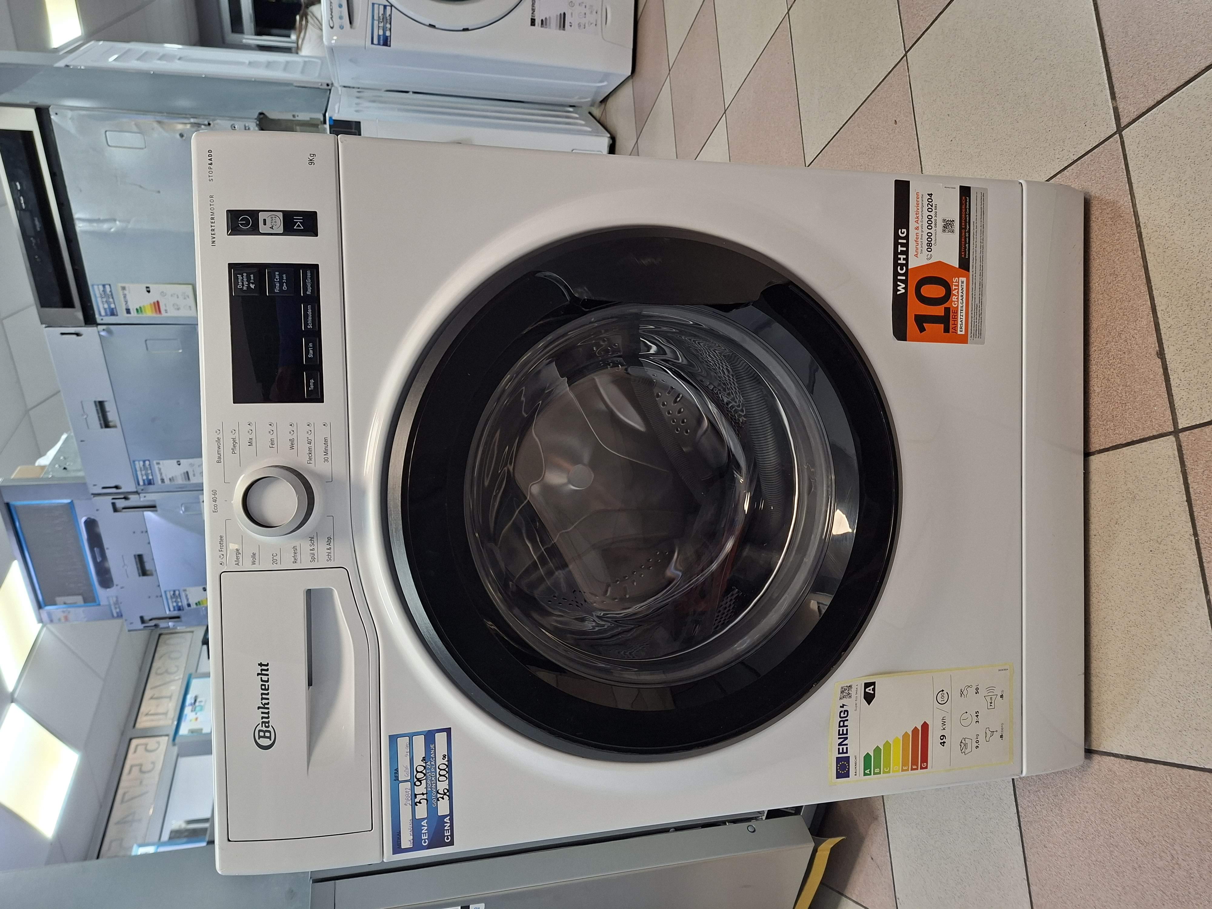 Veš mašina Bauknecht Super Eco 9464 A (2) , 9 kg