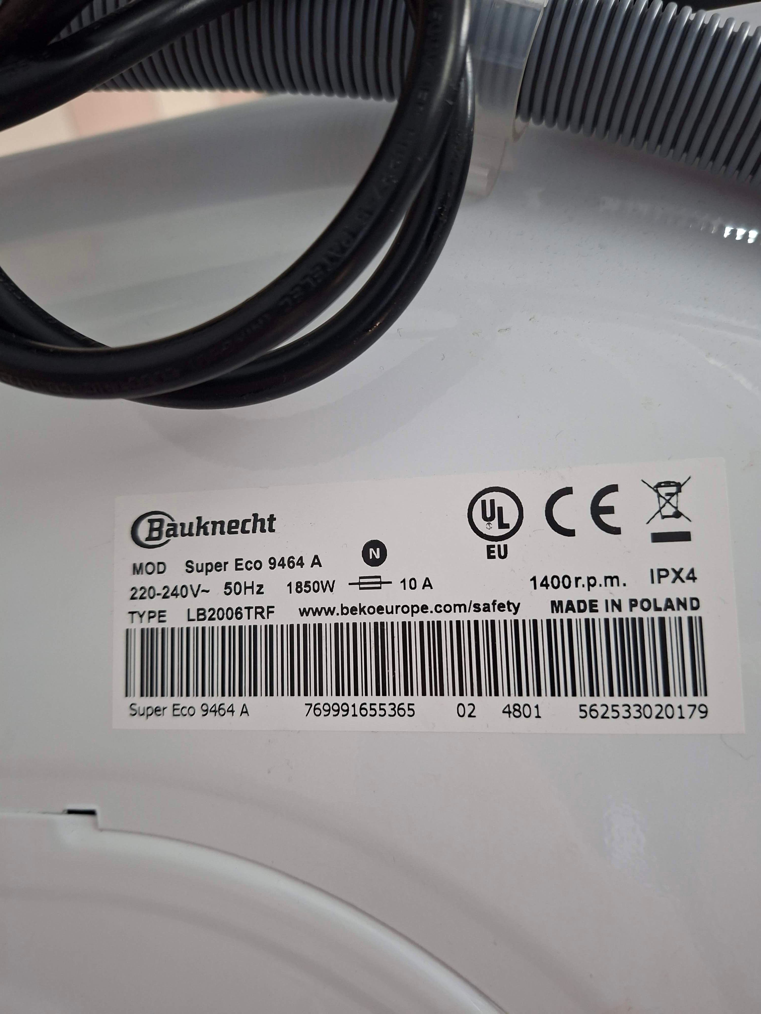 Veš mašina Bauknecht Super Eco 9464 A, 9 kg