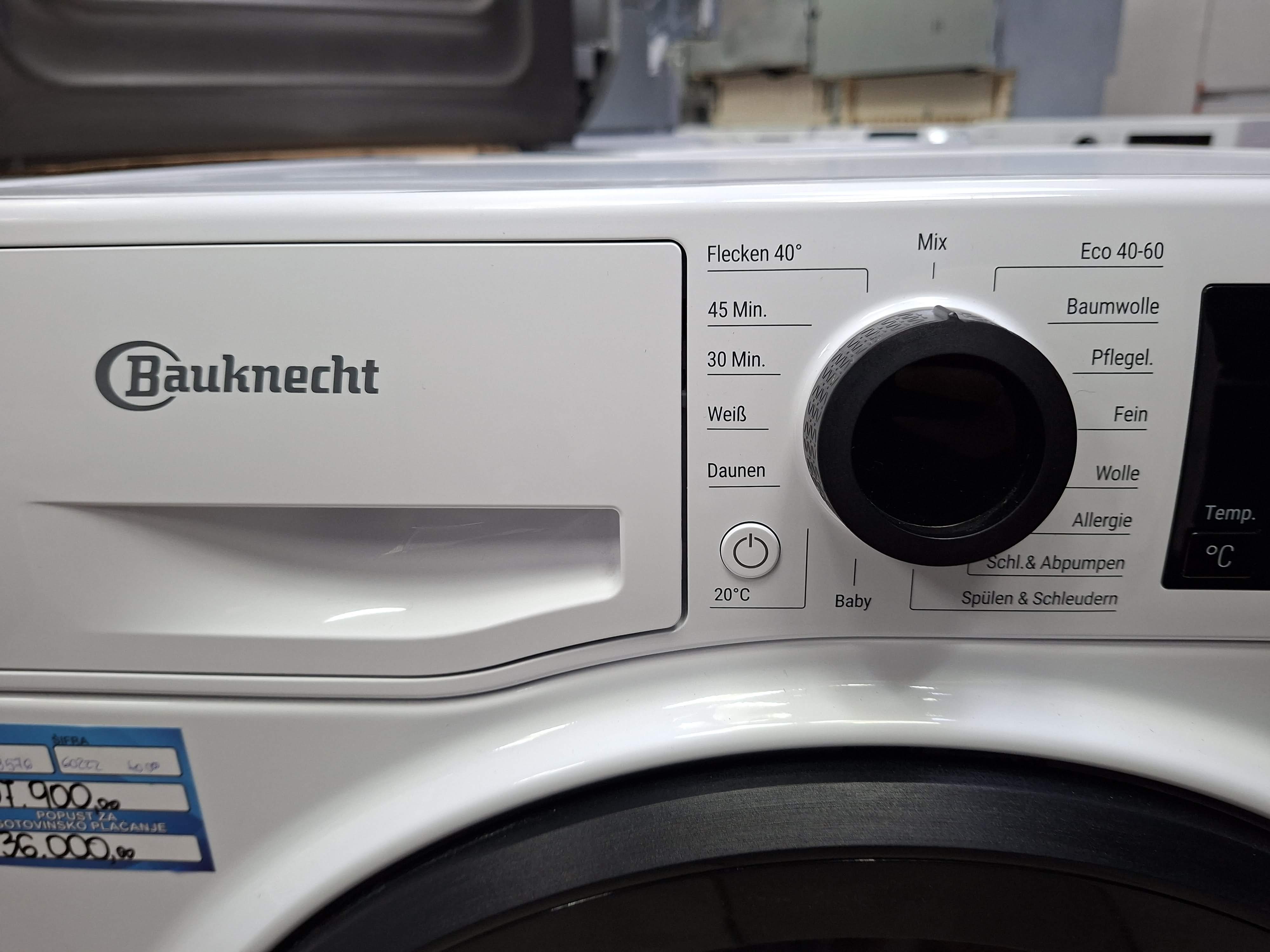Veš mašina Bauknecht Super Eco 948 A (2), 9 kg