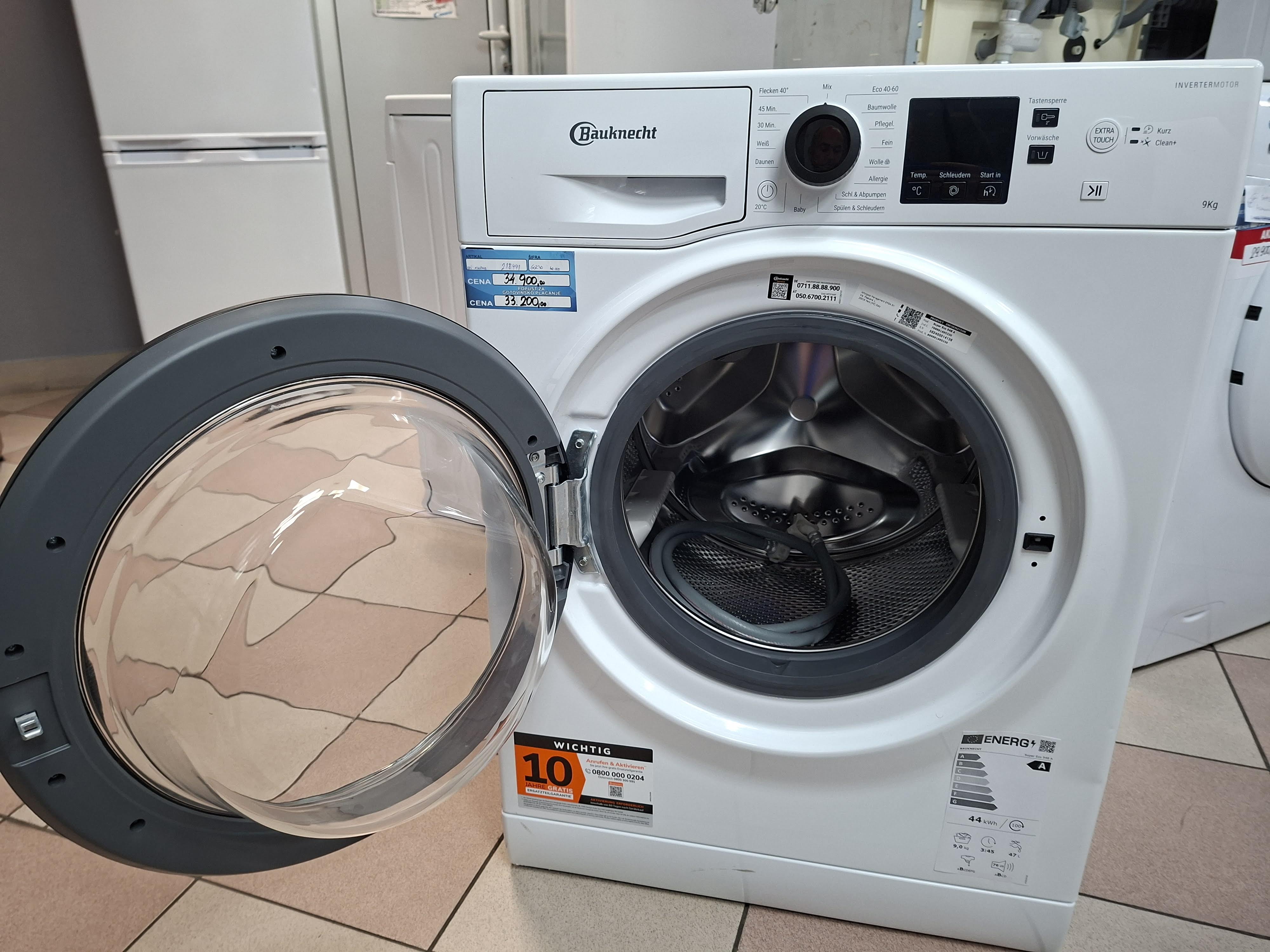 Veš mašina Bauknecht Super Eco 948 A, 9 kg