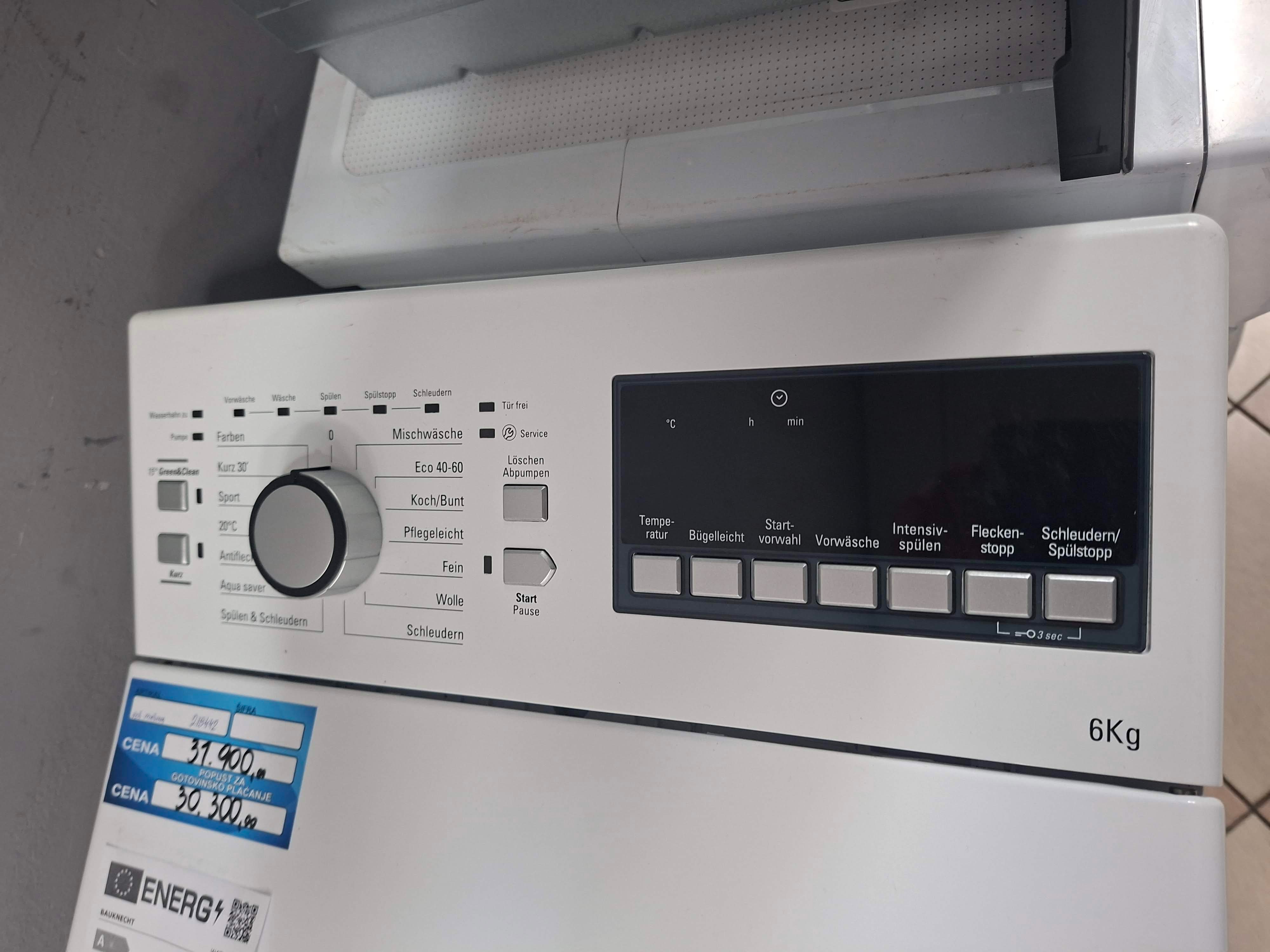 Veš mašina Bauknecht WAT 6313 C, 6 kg