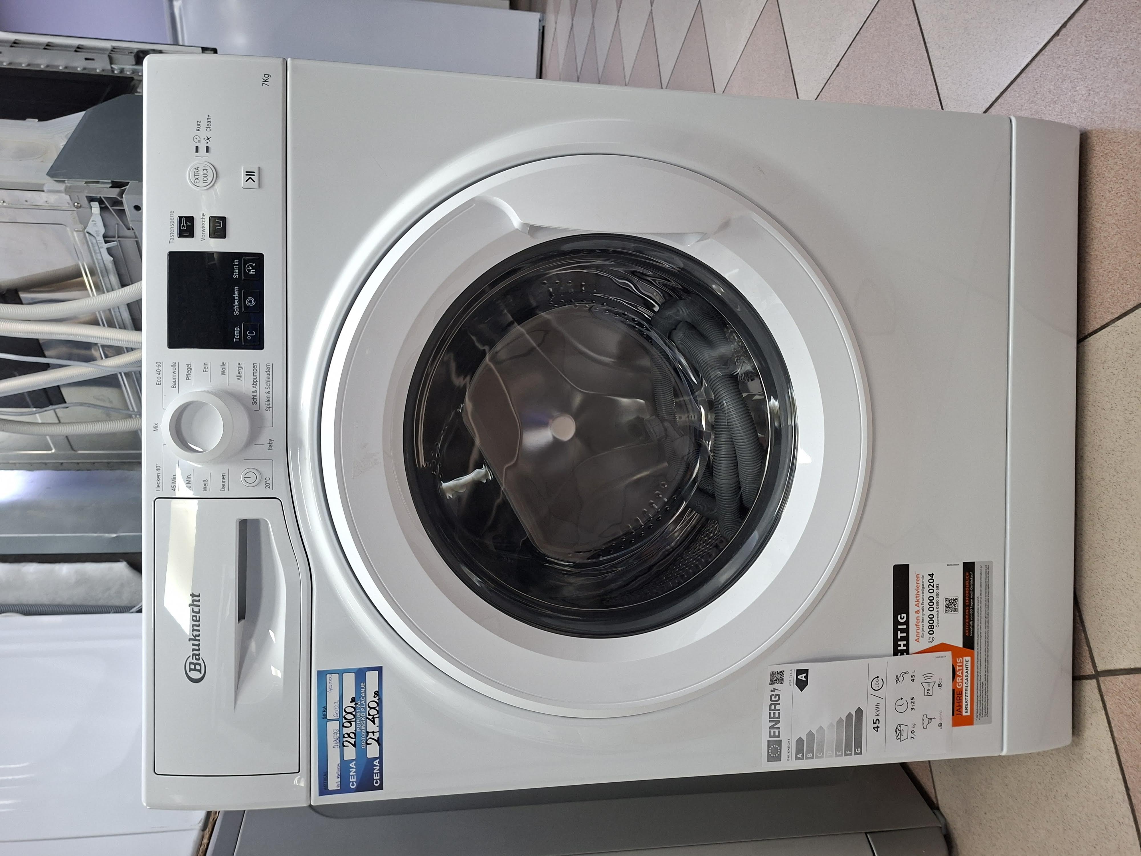 Veš mašina Bauknecht WBP 714 A, 7 kg