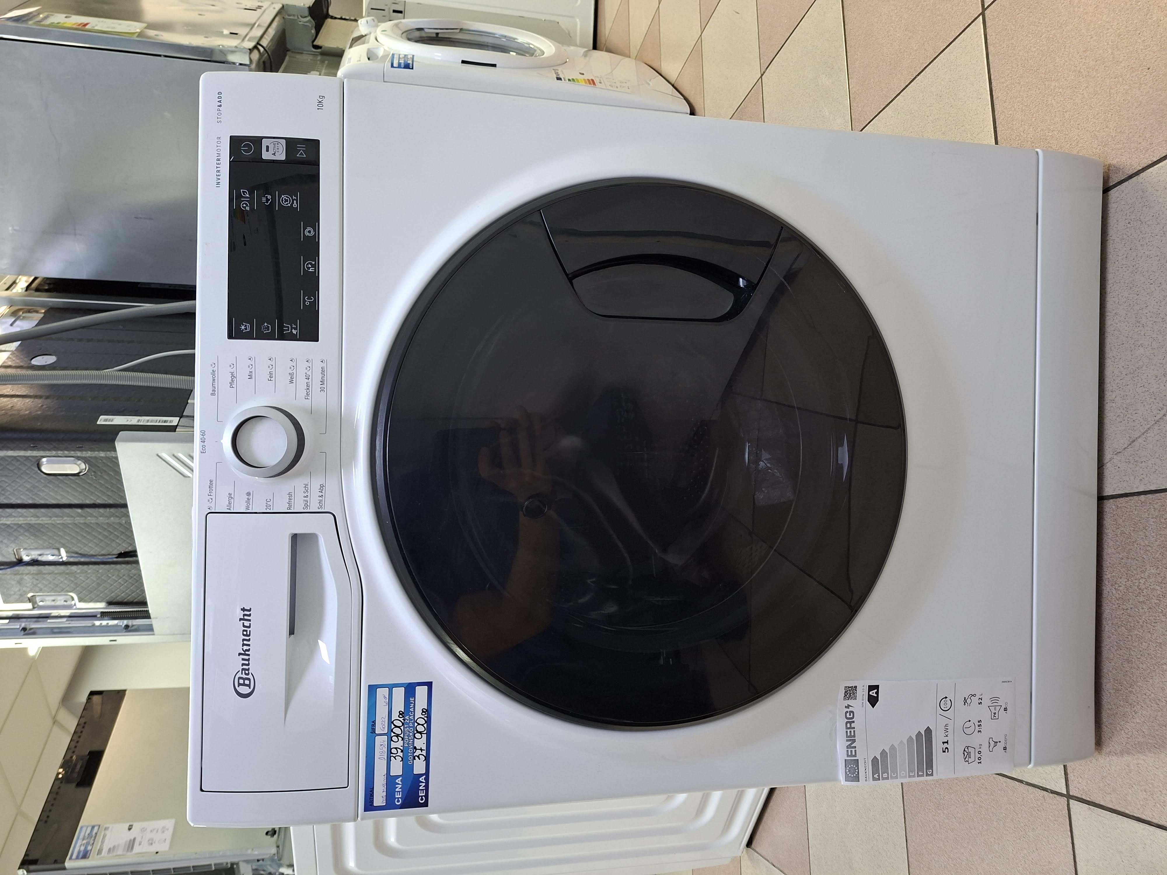 Veš mašina Bauknecht WM Elite 10 AA, 10 kg