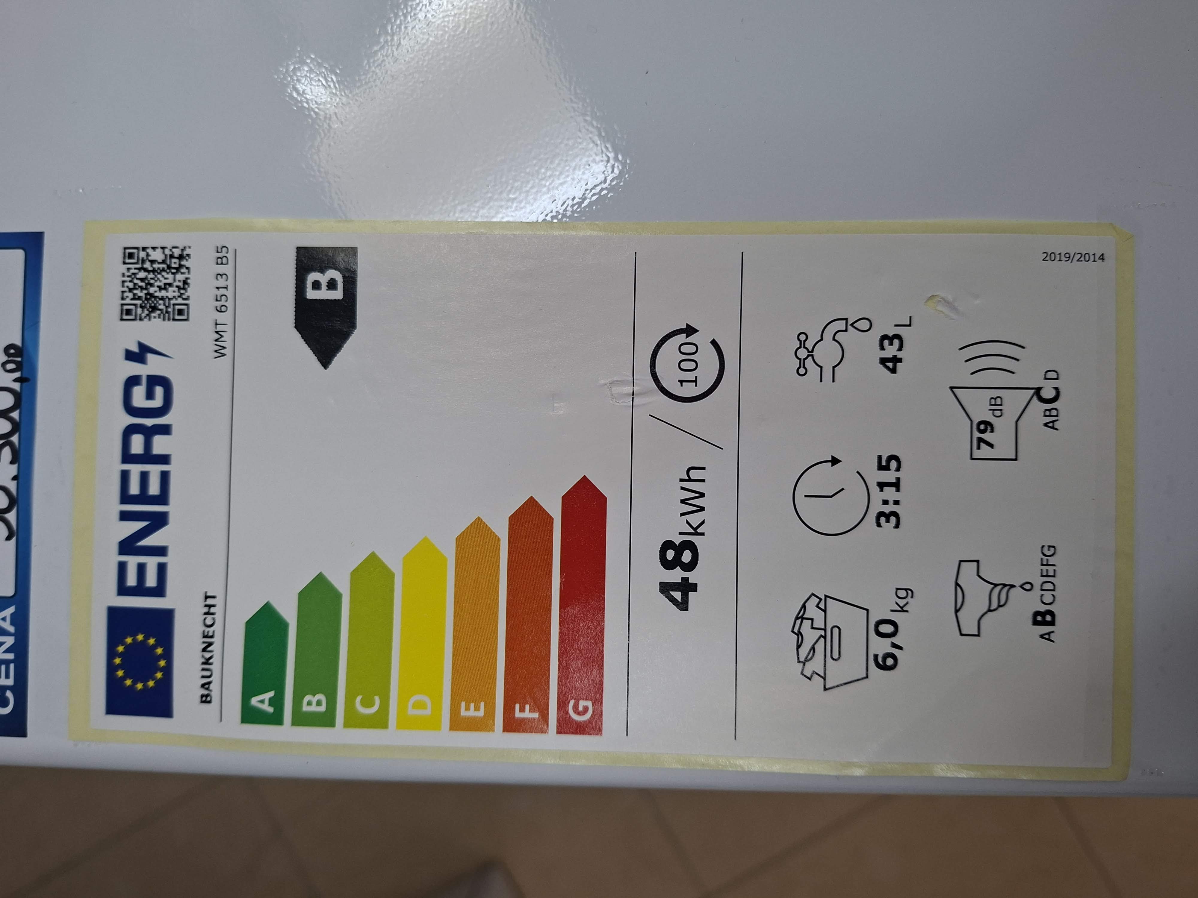 Veš Mašina Bauknecht WMT 6513 B5 , 6 kg