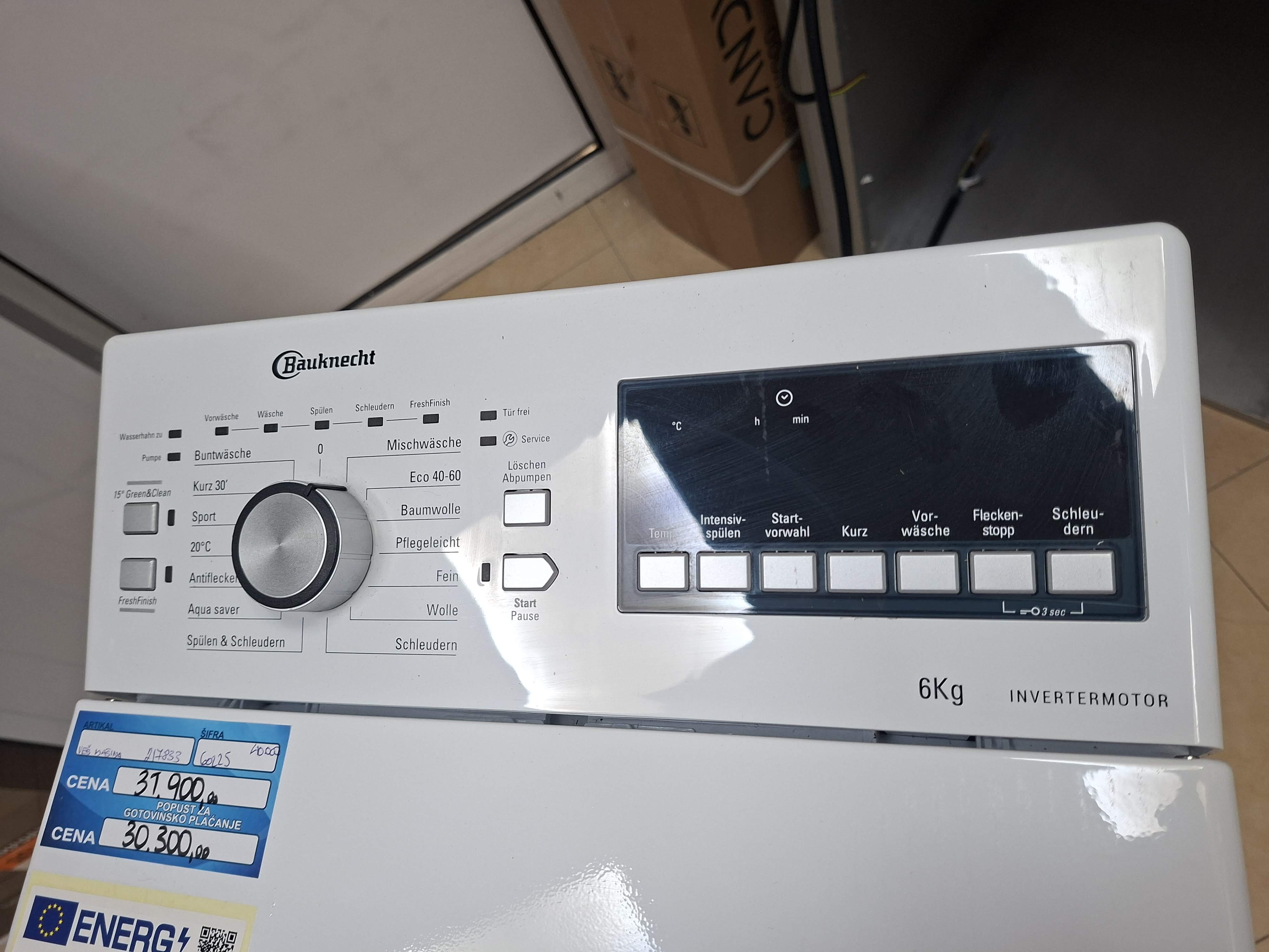 Veš Mašina Bauknecht WMT 6513 B5 , 6 kg