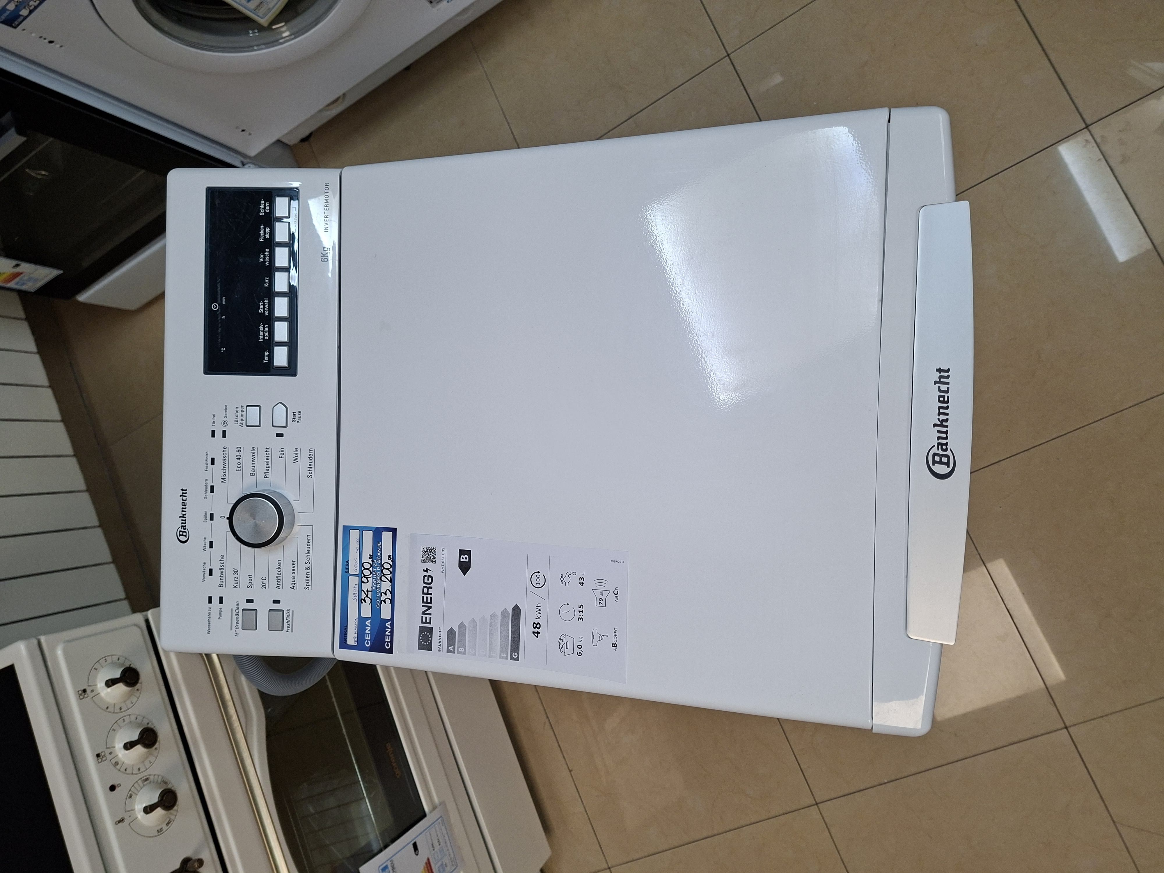 Veš Mašina Bauknecht WMT 6513 B5 , 6 kg