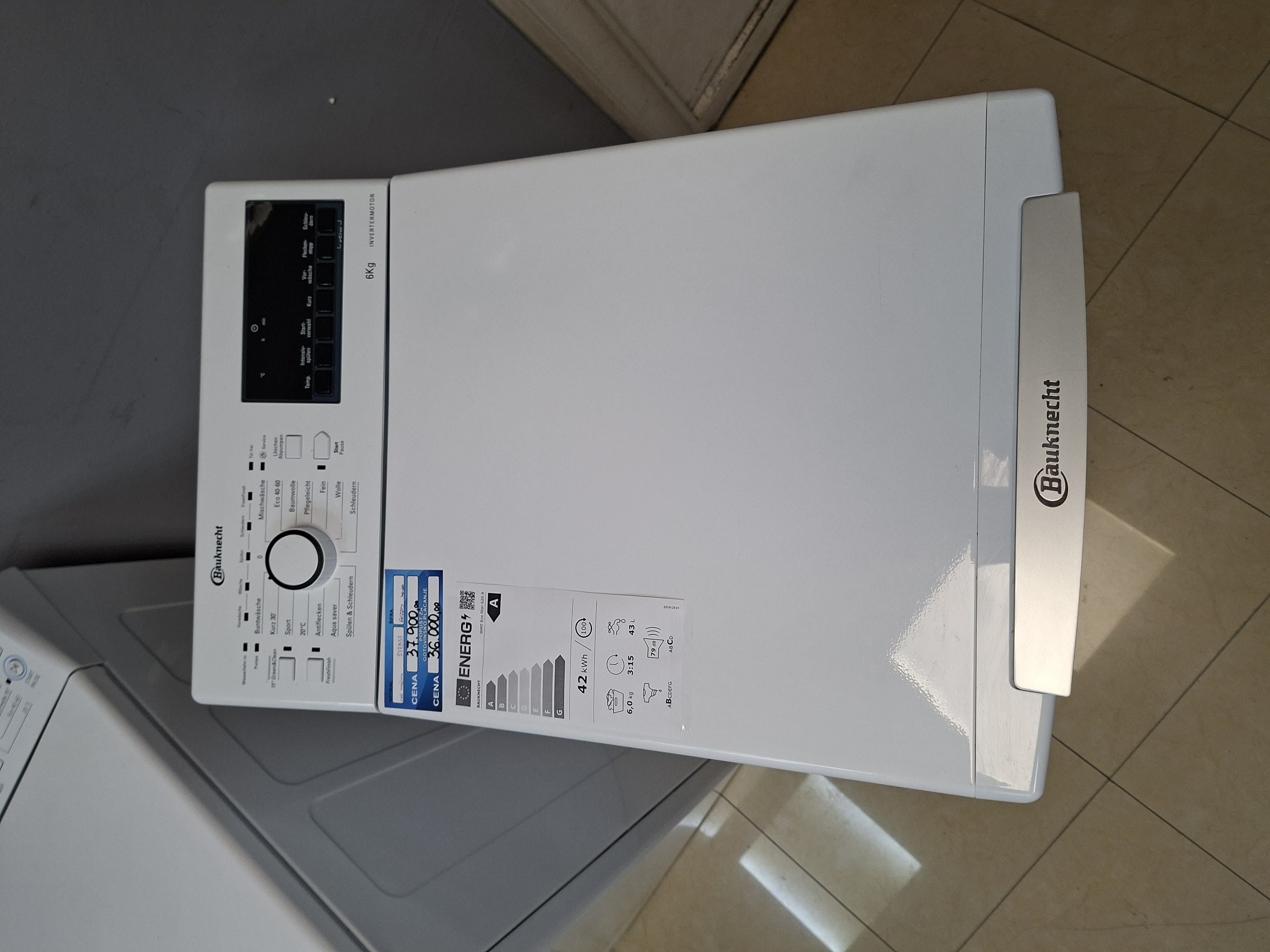 Veš mašina Bauknecht WMT Eco Star 626 A , 6 kg