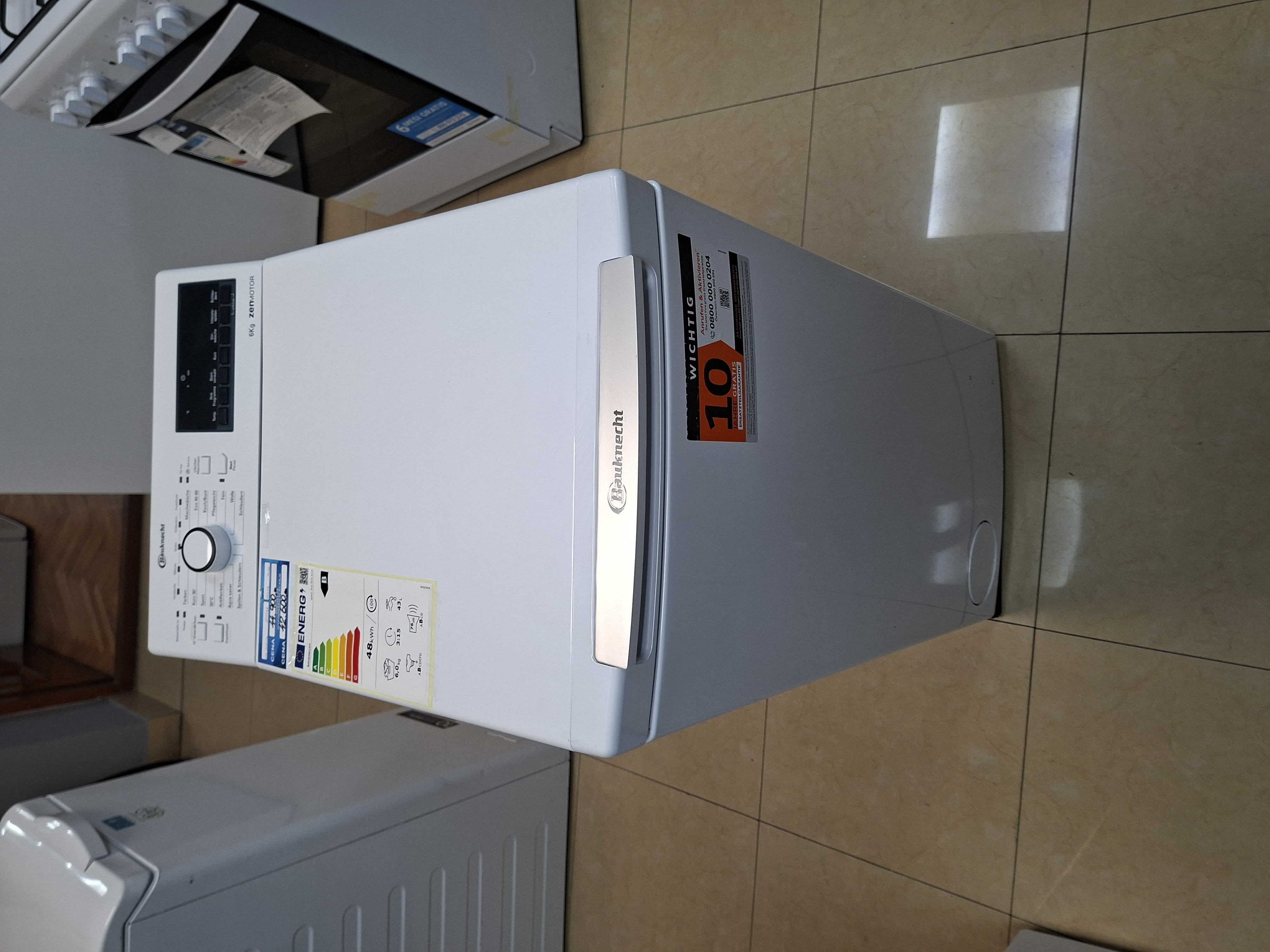 Veš mašina Bauknecht WMT Pro Eco 6ZB, 6kg, Zen motor