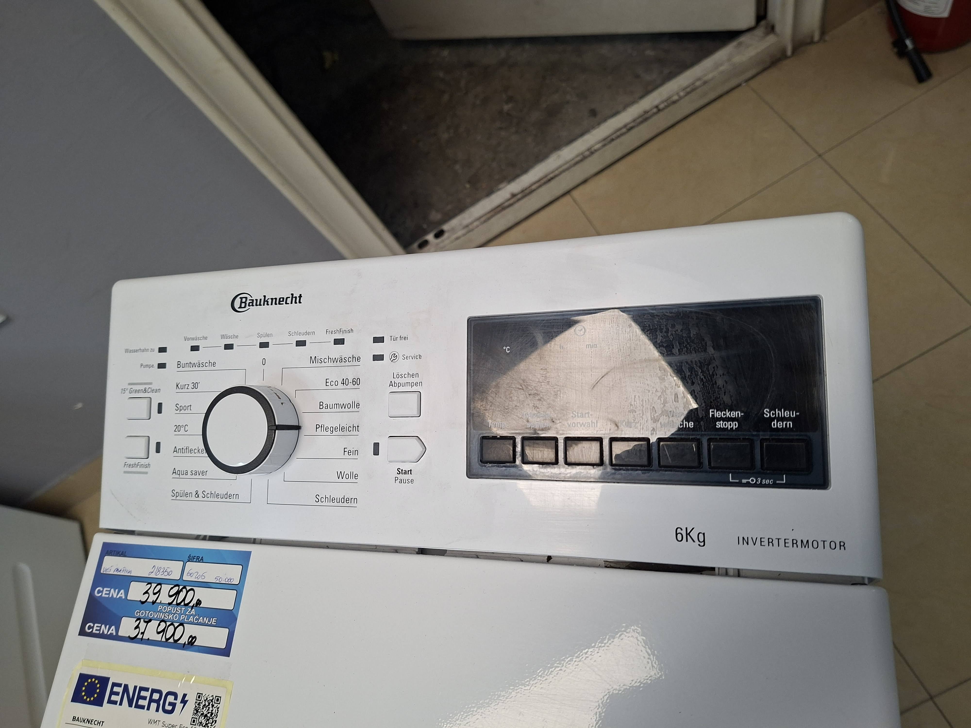 Veš mašina Bauknecht WMT Super Eco 624 A N , 6 kg