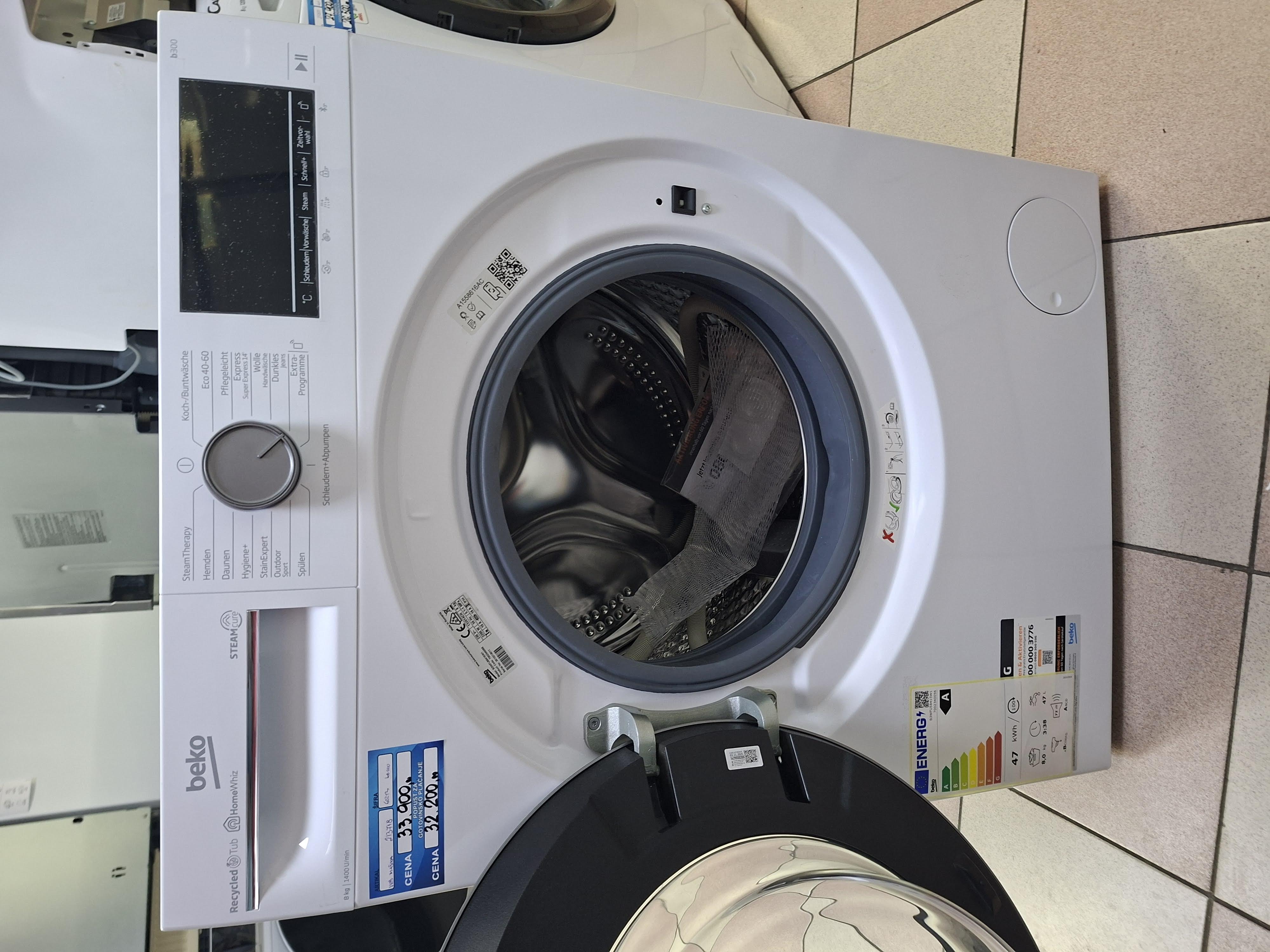 Veš mašina Beko B3WFU58415W1 , 8kg