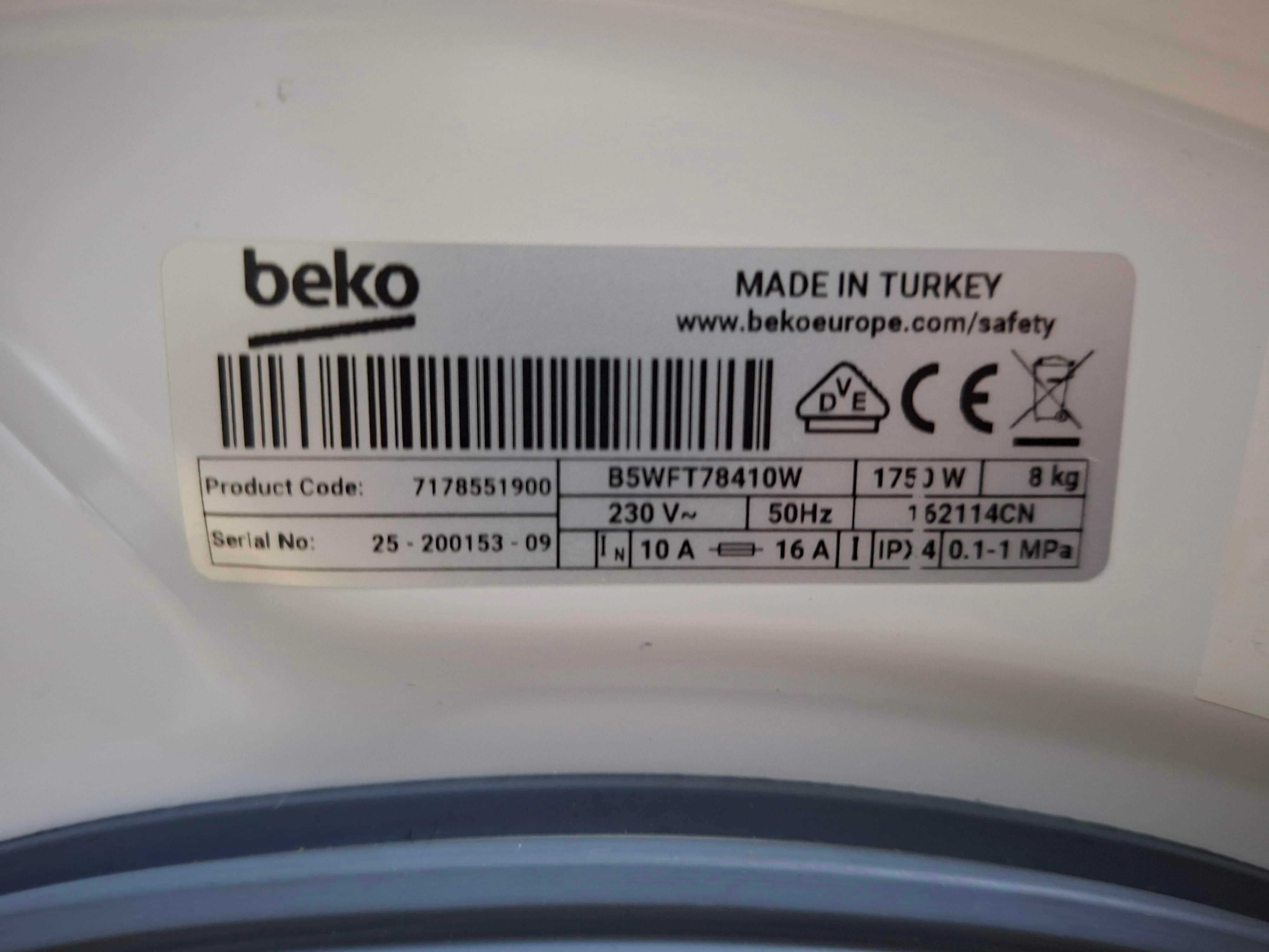 Veš mašina Beko B5WFT78410W , 8kg