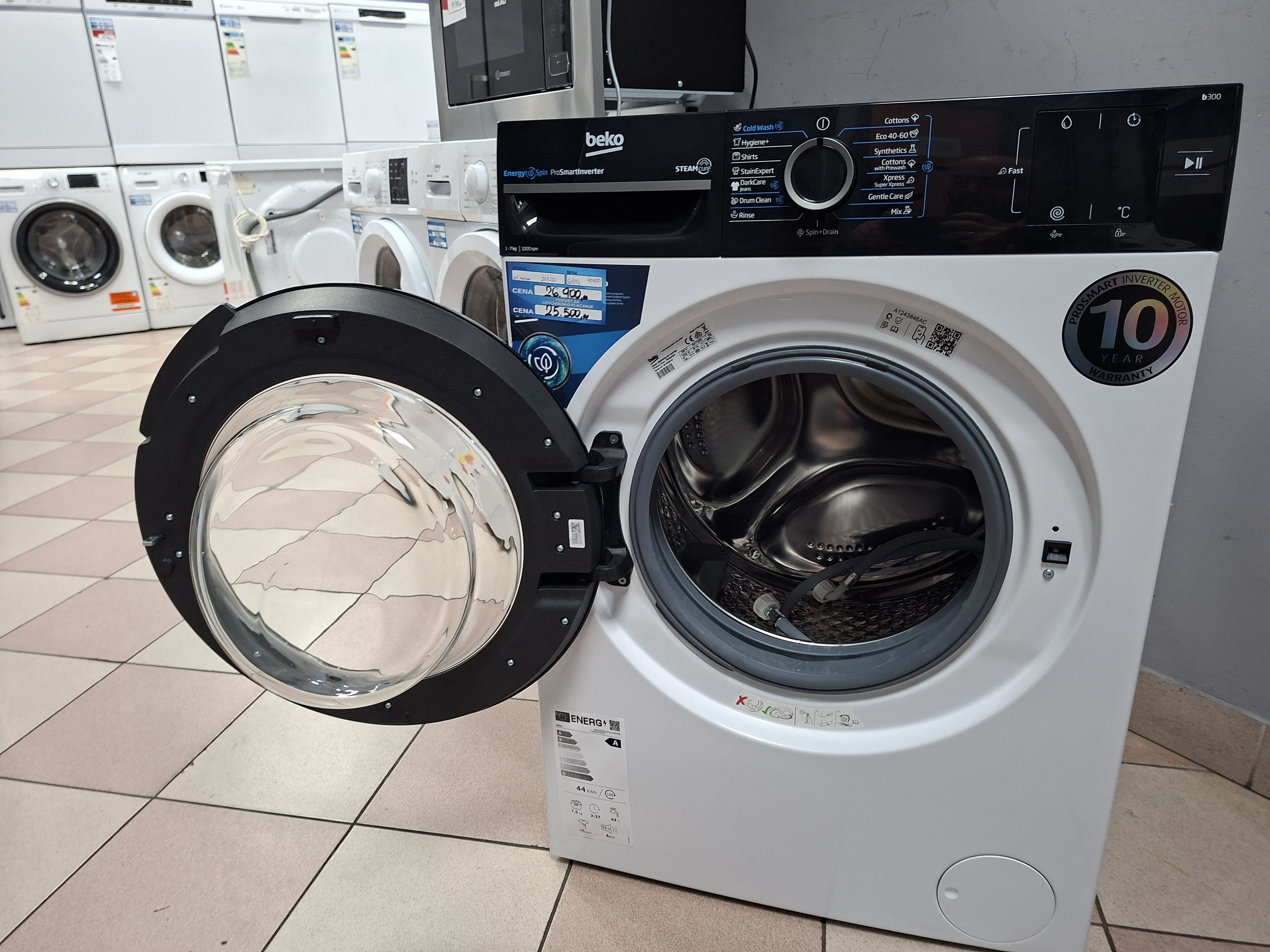 Veš mašina Beko BM3WFSU37013WPBB , 7 kg.