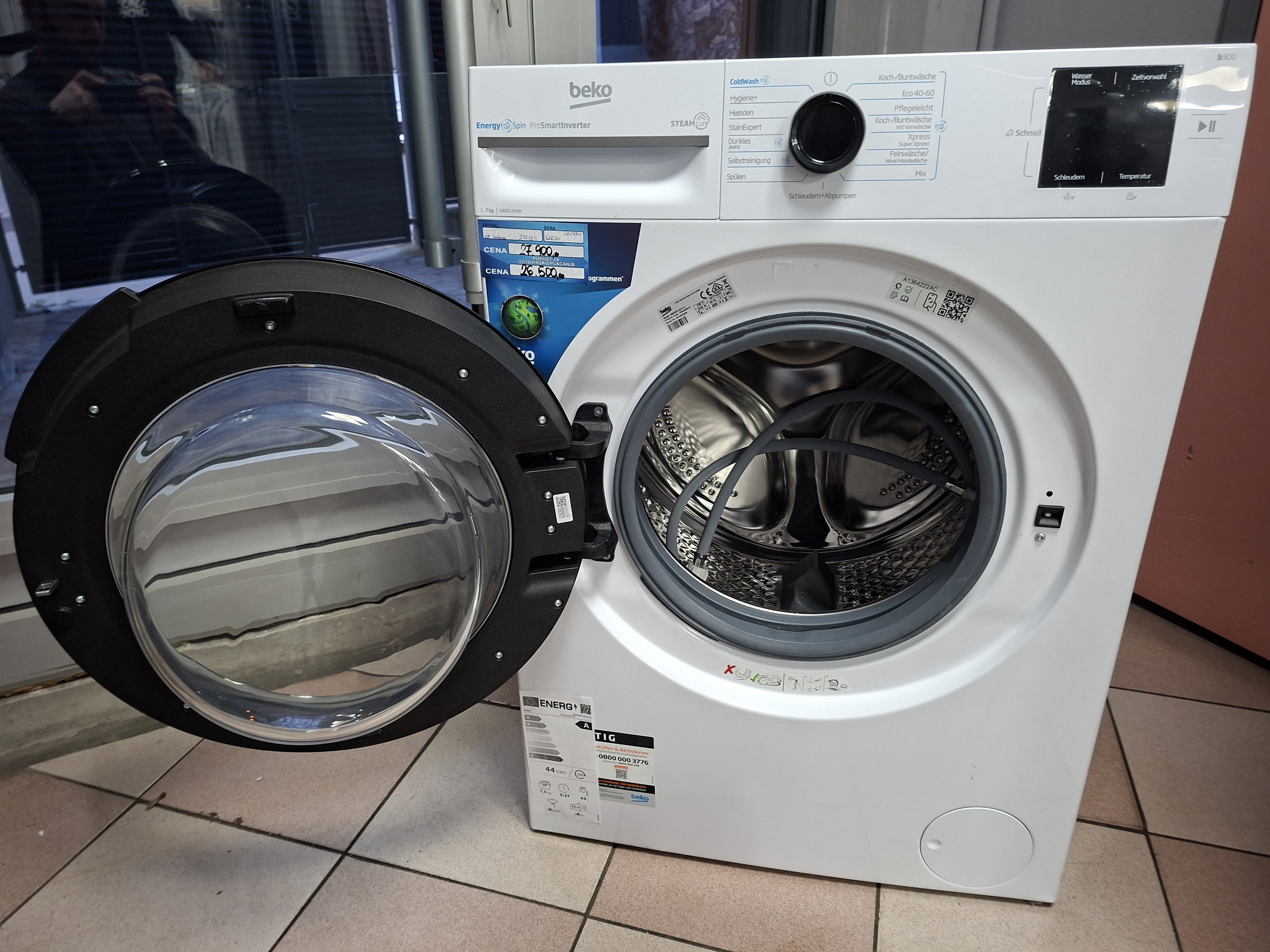 Veš mašina Beko BM3WFU3741X , 7 kg