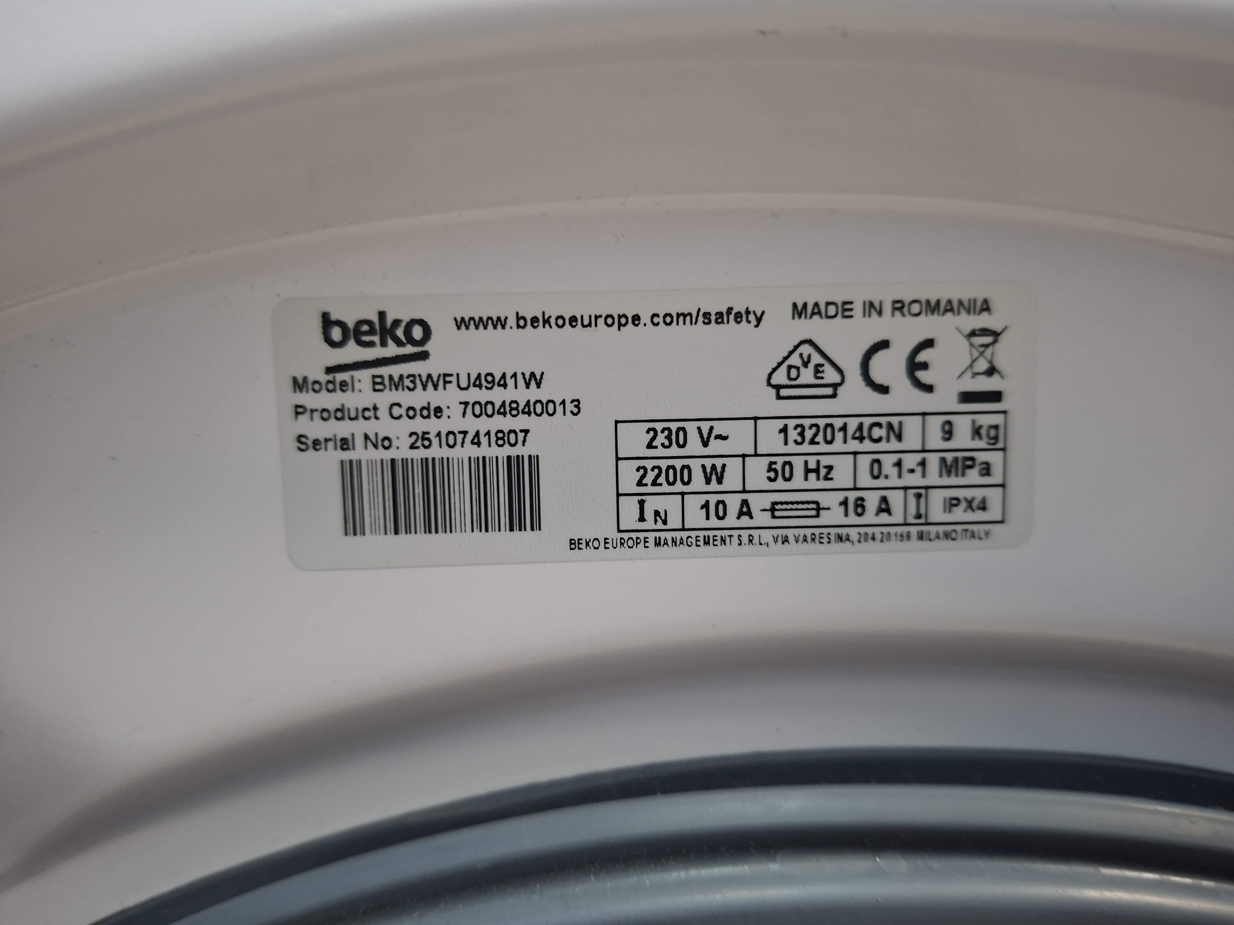 Veš mašina Beko BM3WFU4941W, 7kg