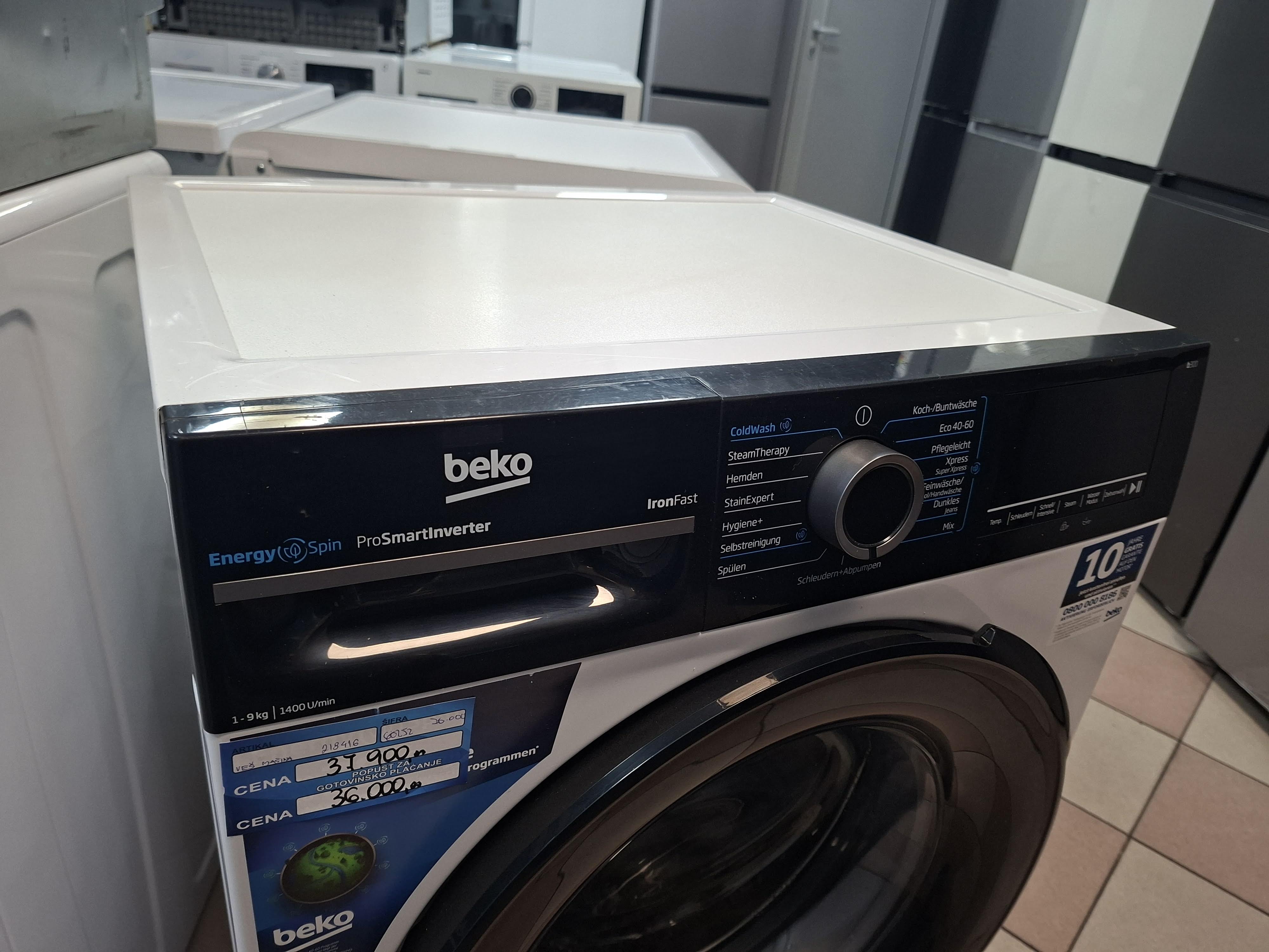 Veš mašina Beko BM3WFU4941W, 7kg