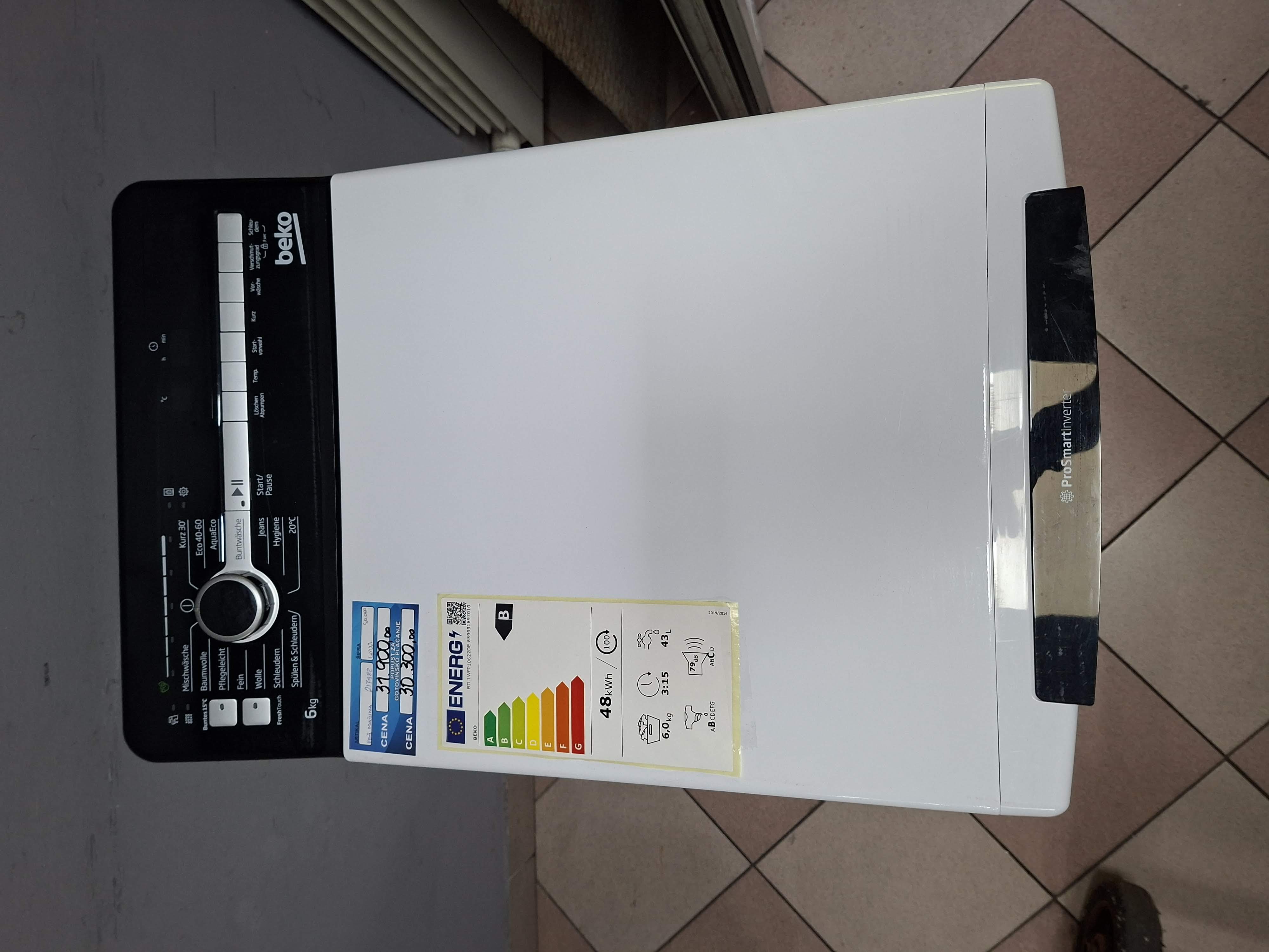 Veš mašina Beko BTL1WFP10622DE, 6kg