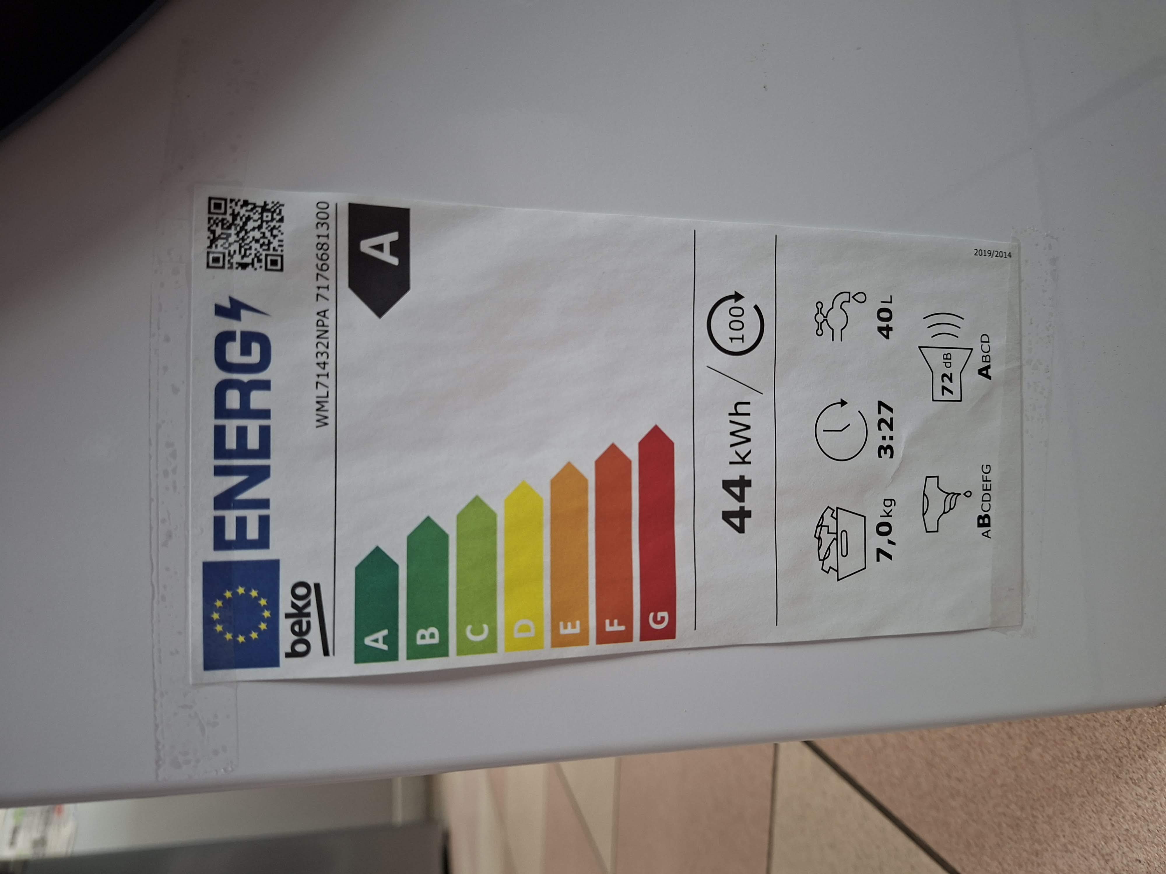 Veš mašina Beko WML714232NPA , 7 kg.