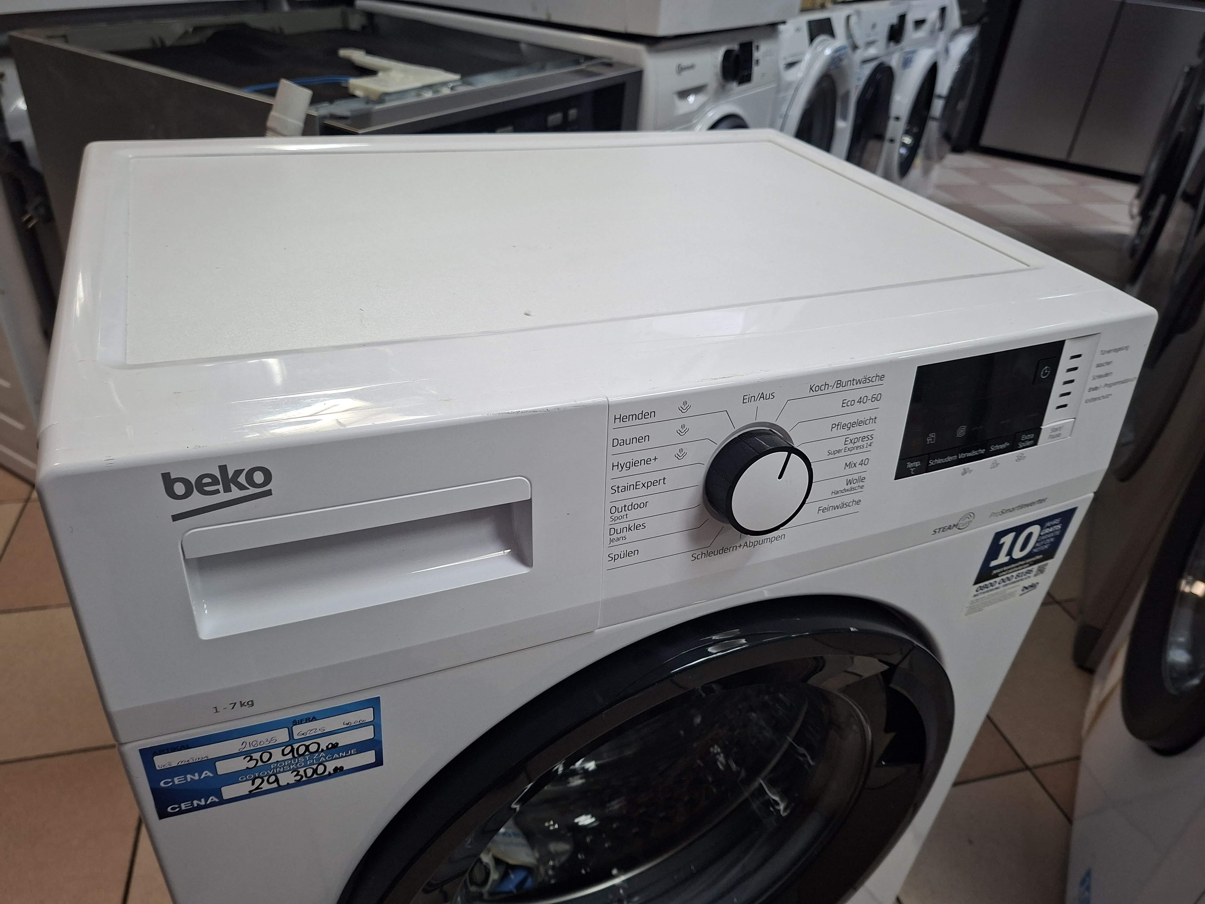 Veš mašina Beko WML714232NPA , 7 kg.