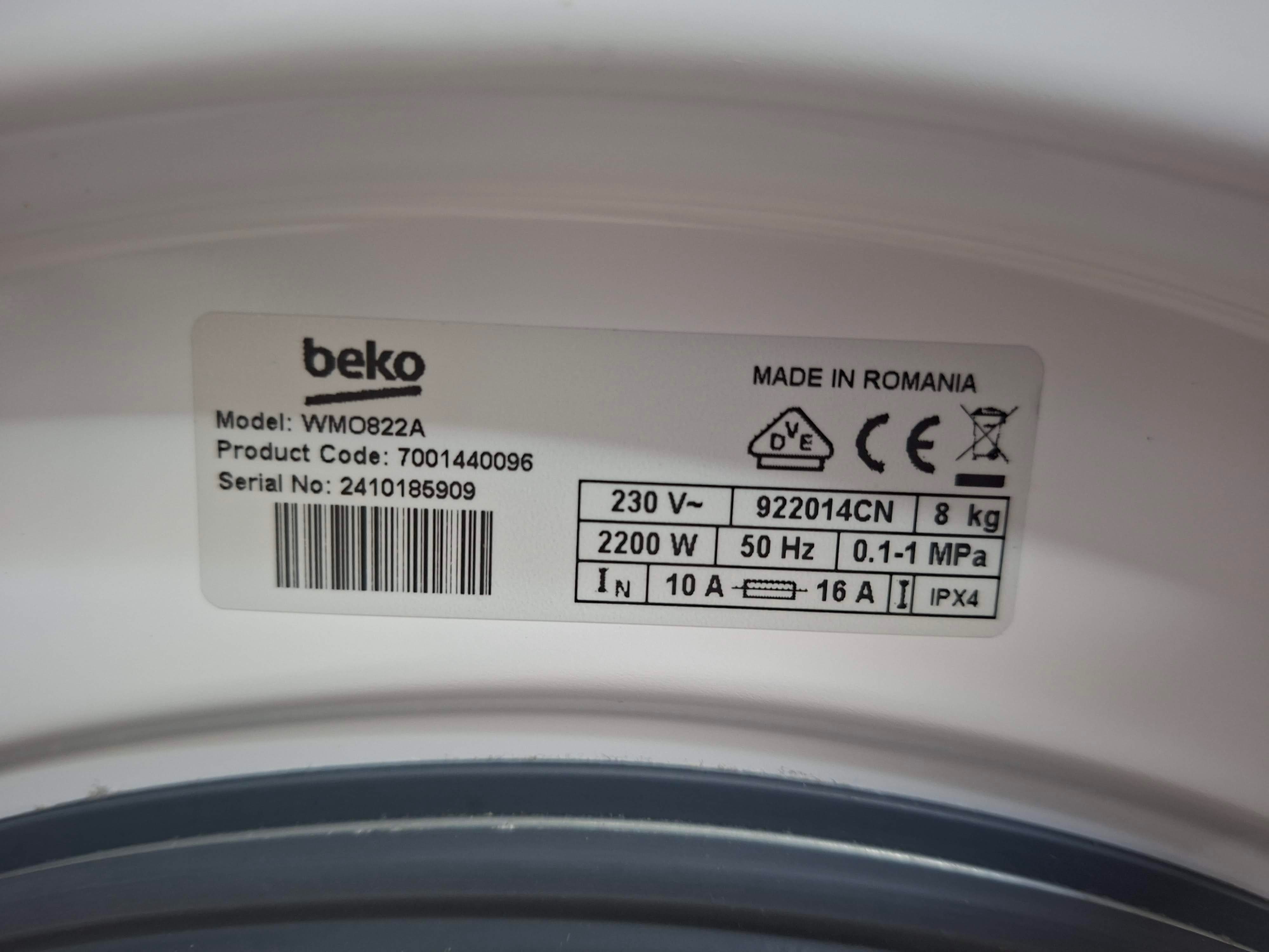 Veš mašina Beko WMO822A , 8 kg.