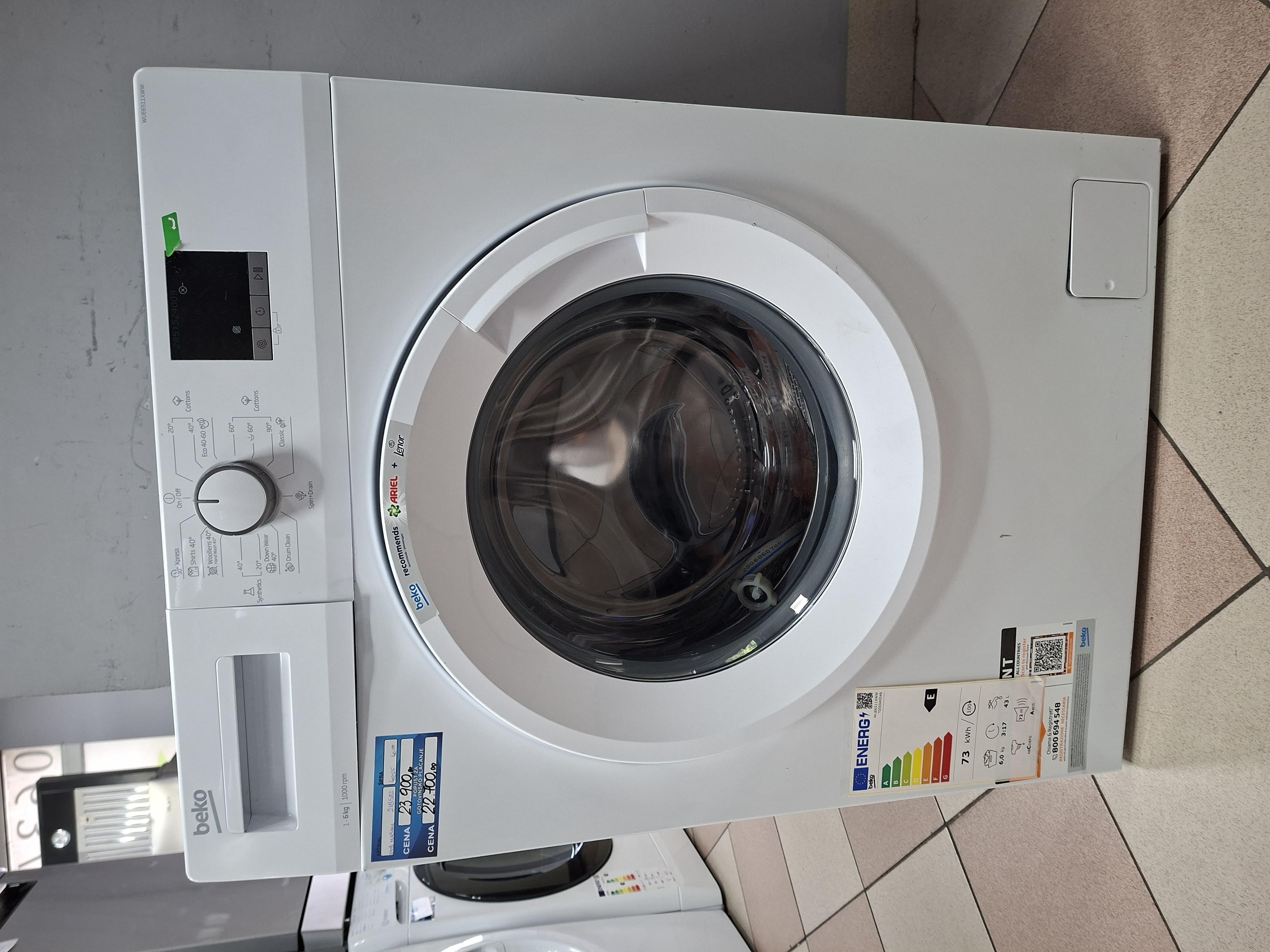 Veš mašina Beko WUE 6511 XWW , 6 kg