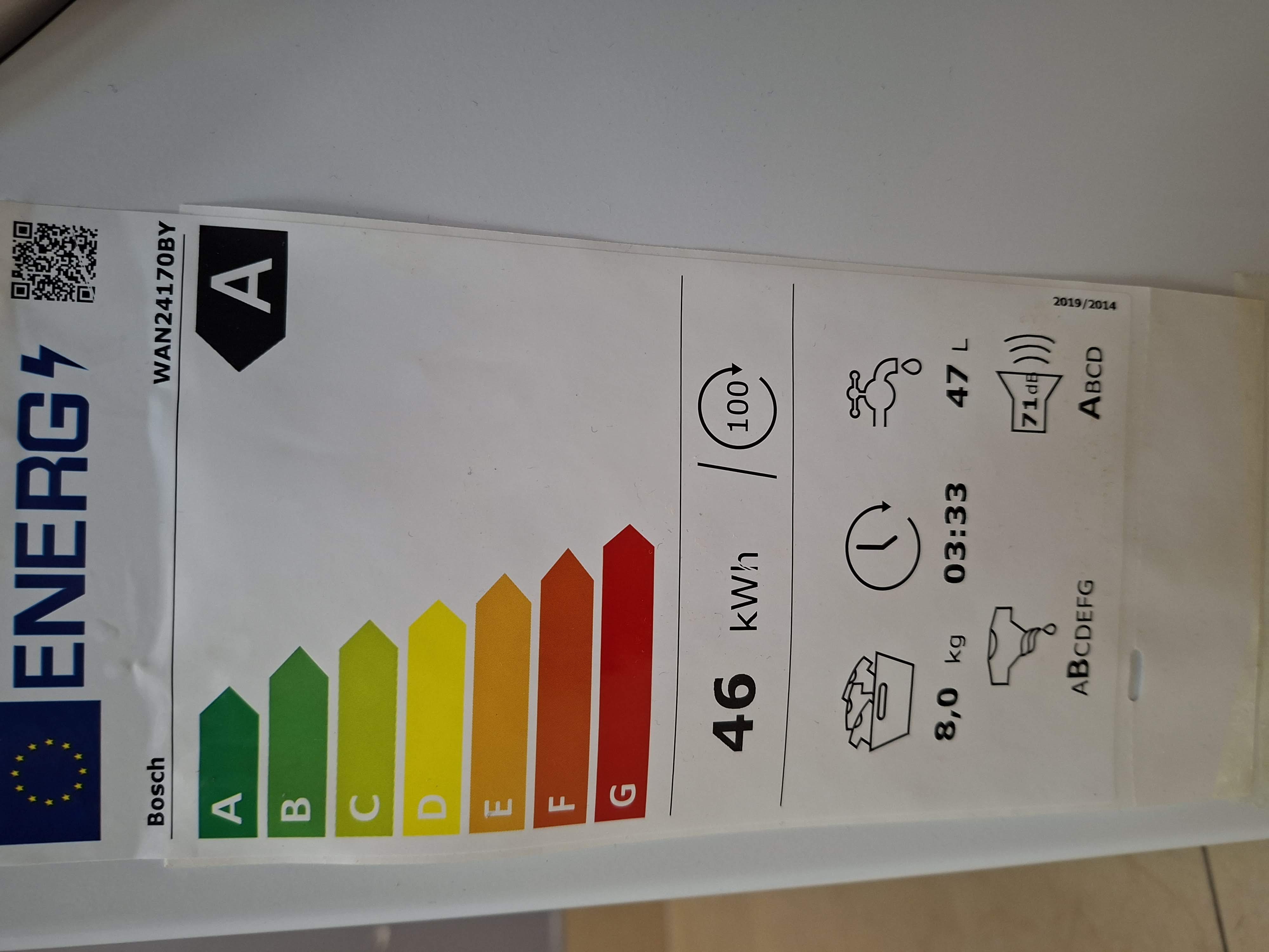 Ves masina Bosch WAN24170BY , 8 kg