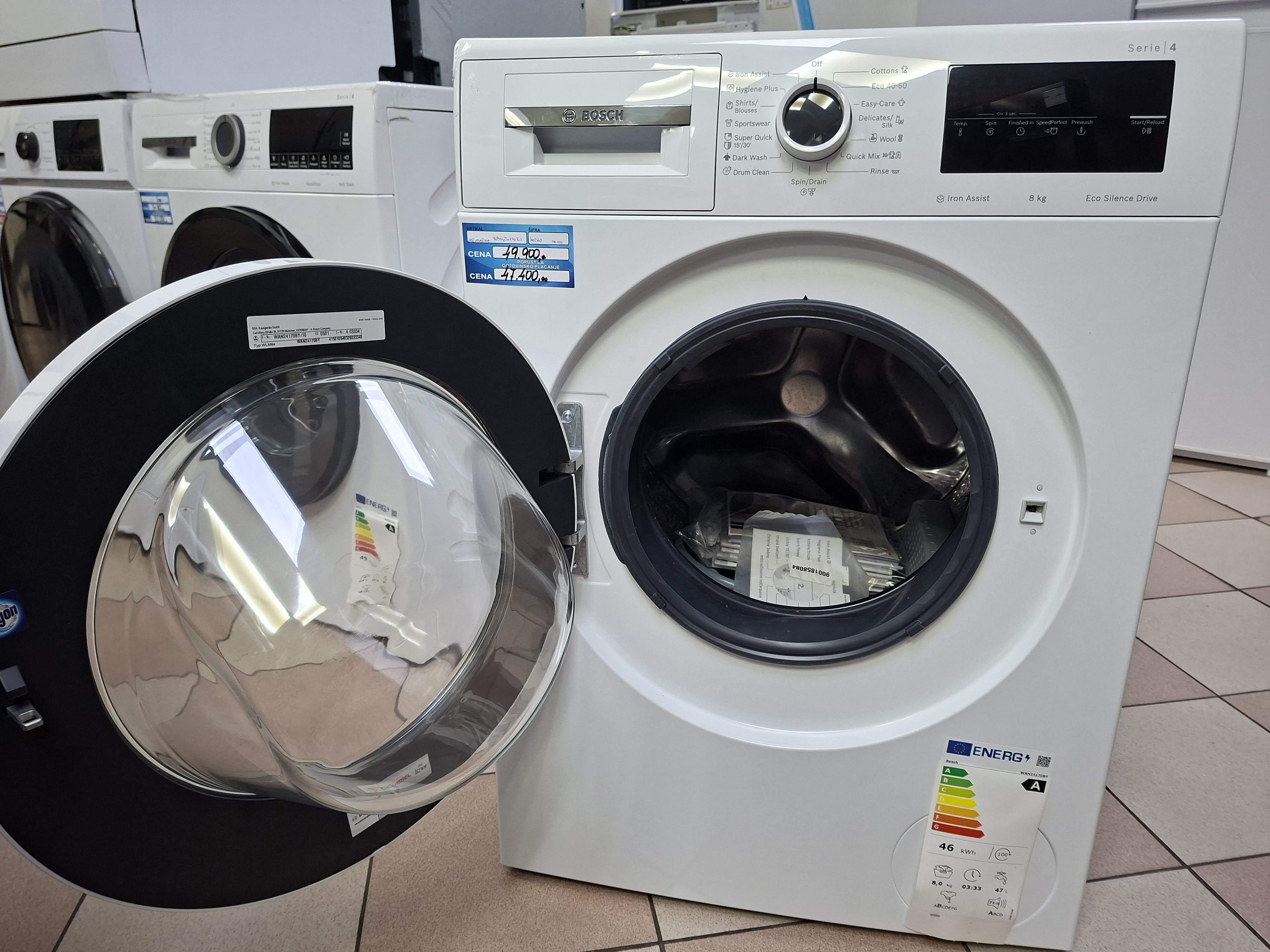 Ves masina Bosch WAN24170BY , 8 kg