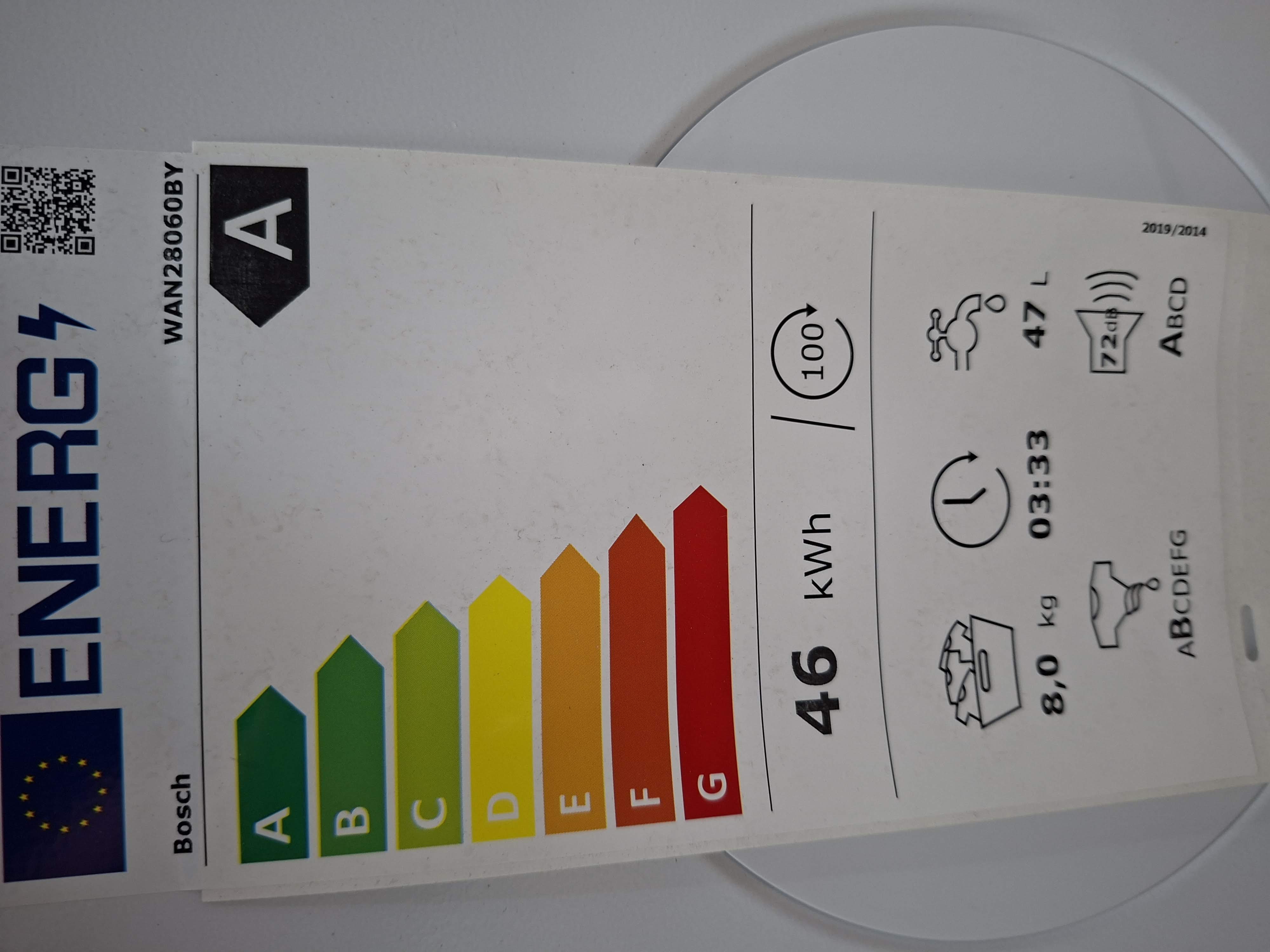 Ves masina Bosch WAN28060BY , 8 kg