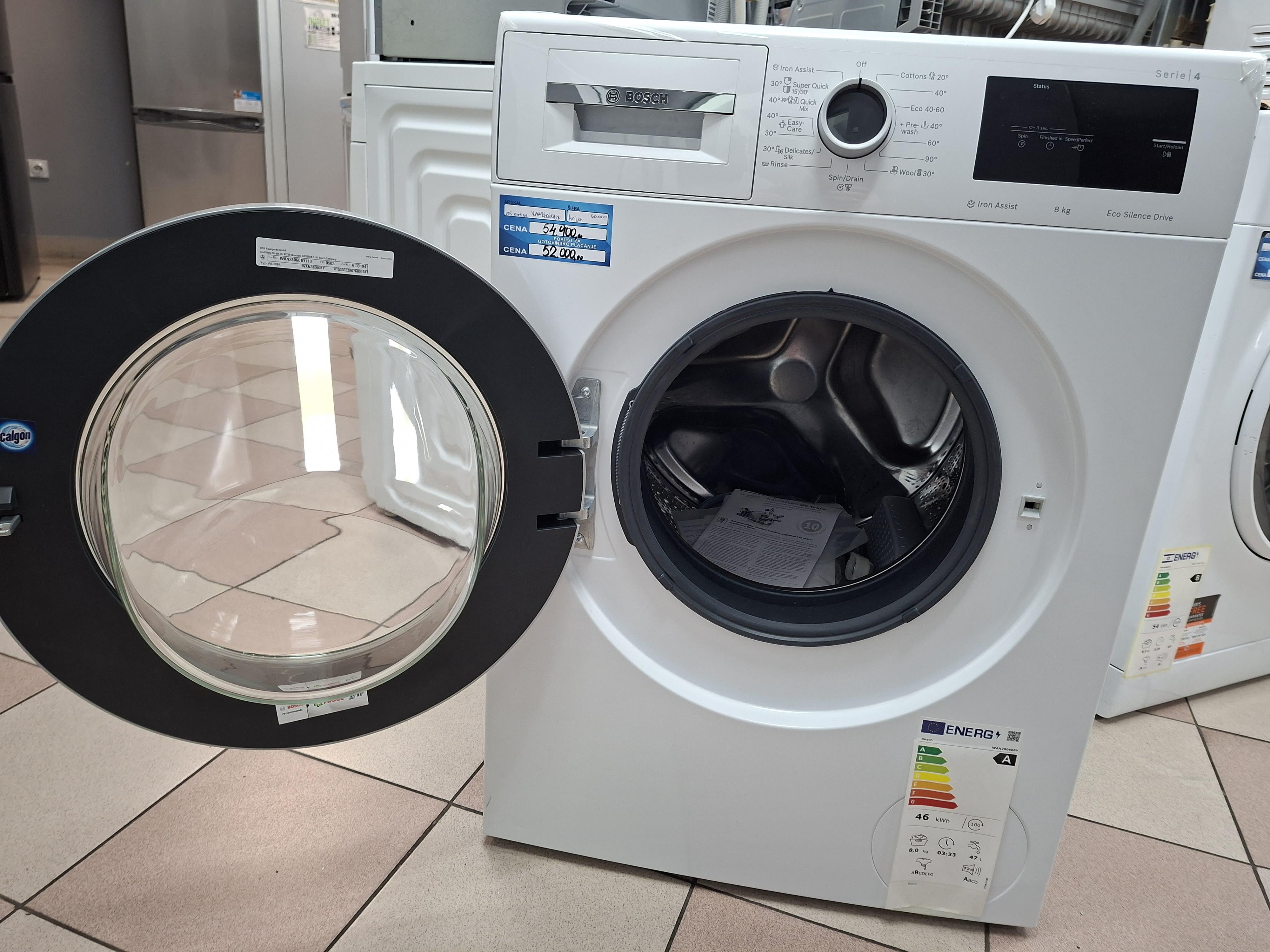 Ves masina Bosch WAN28060BY , 8 kg