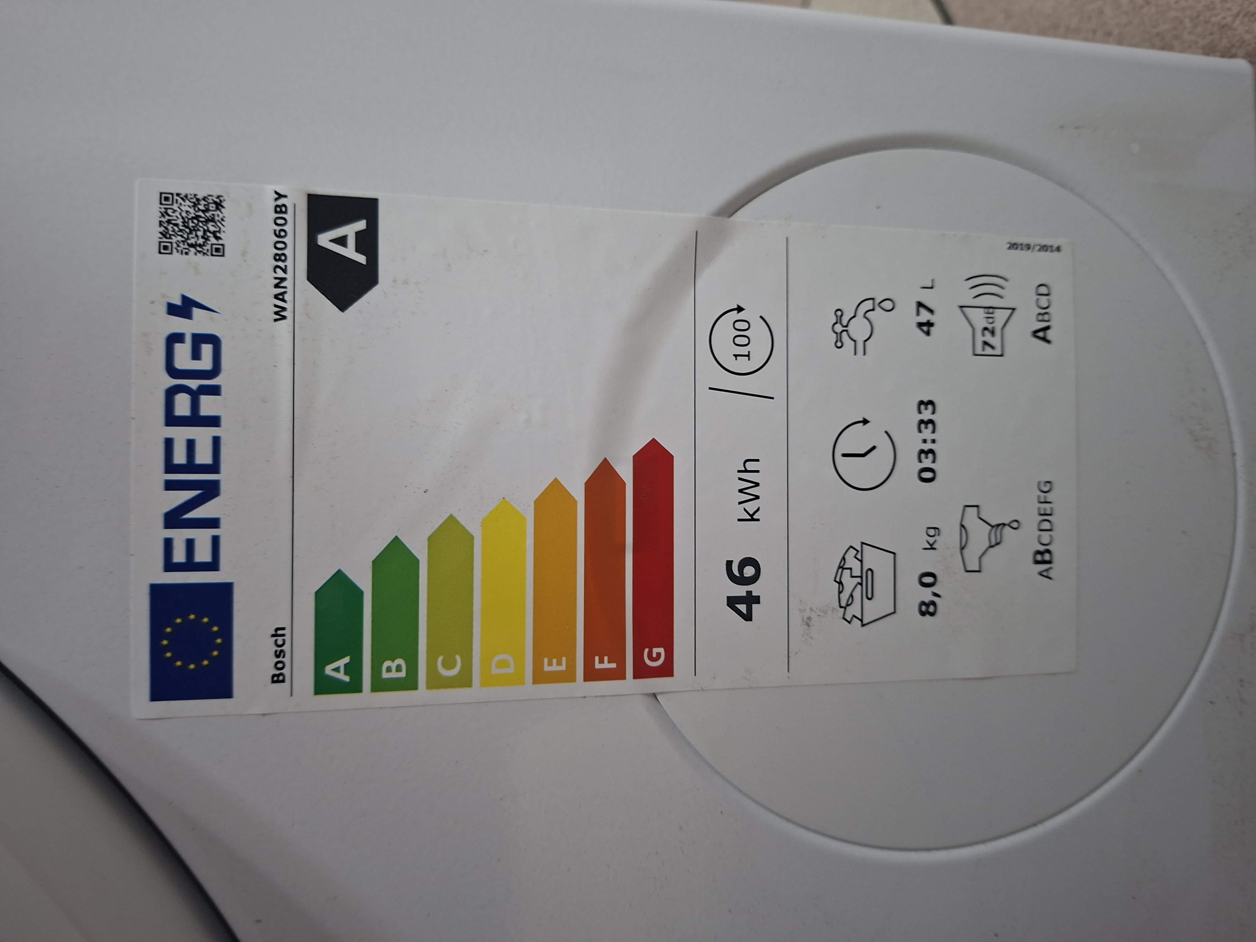 Ves masina Bosch WAN28060BY , 8 kg