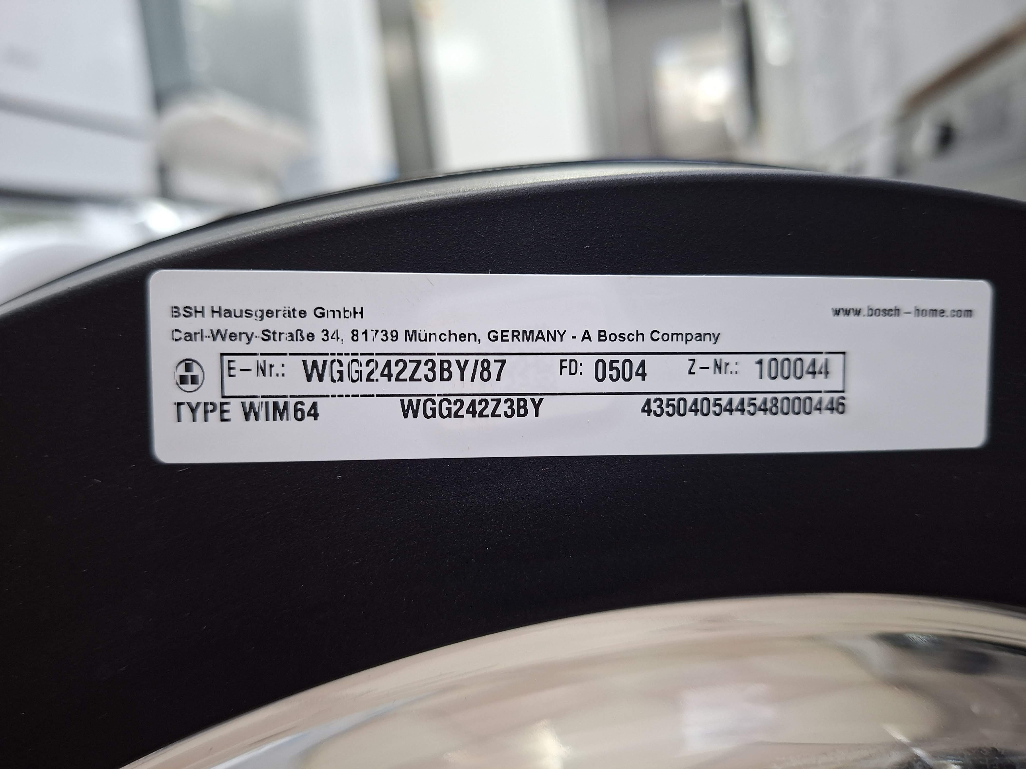 Veš mašina Bosch WGG242Z3BY , 9 kg.