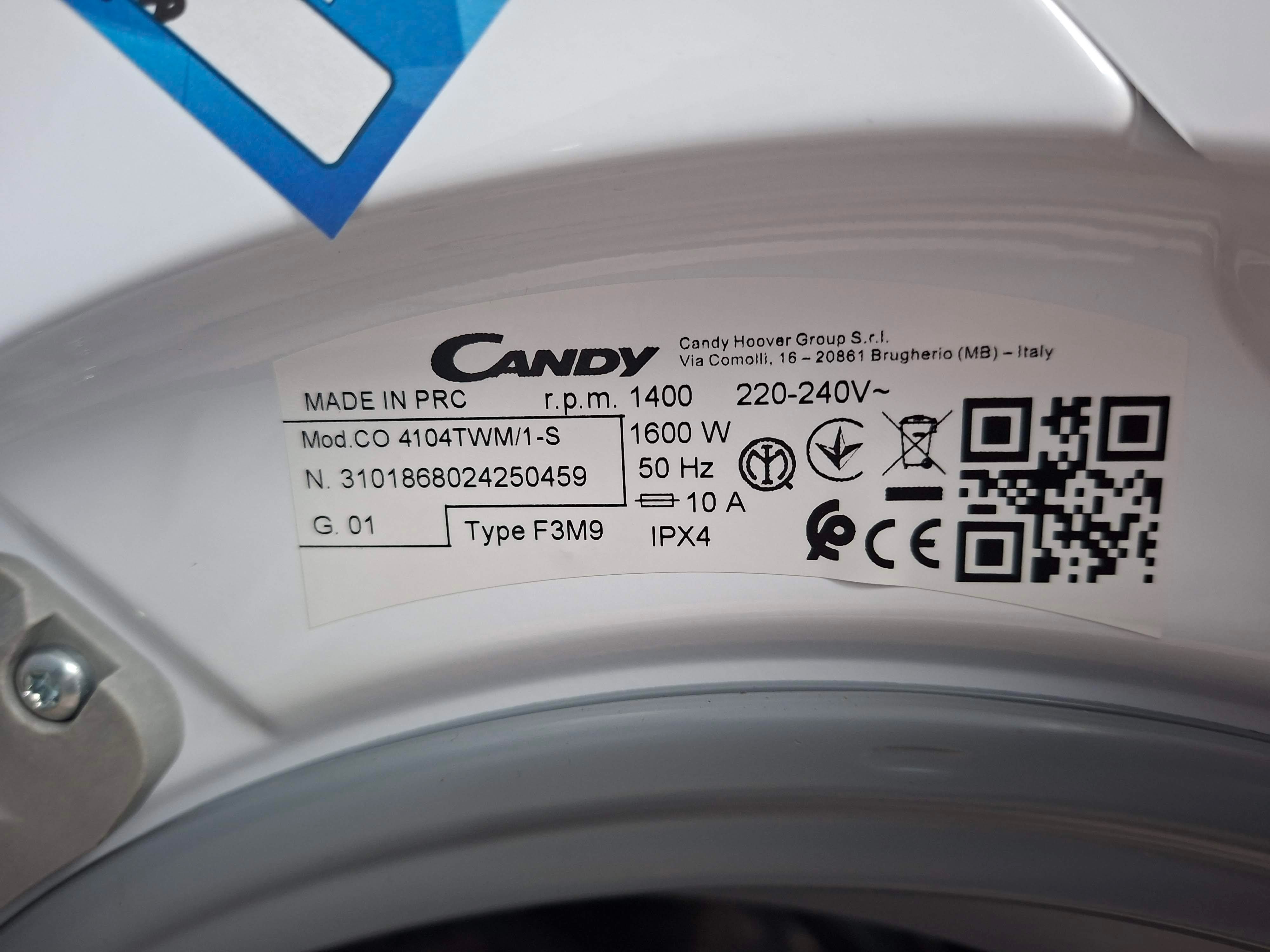 Veš mašina Candy CO 4104TWM/1-S (2), 10 kg