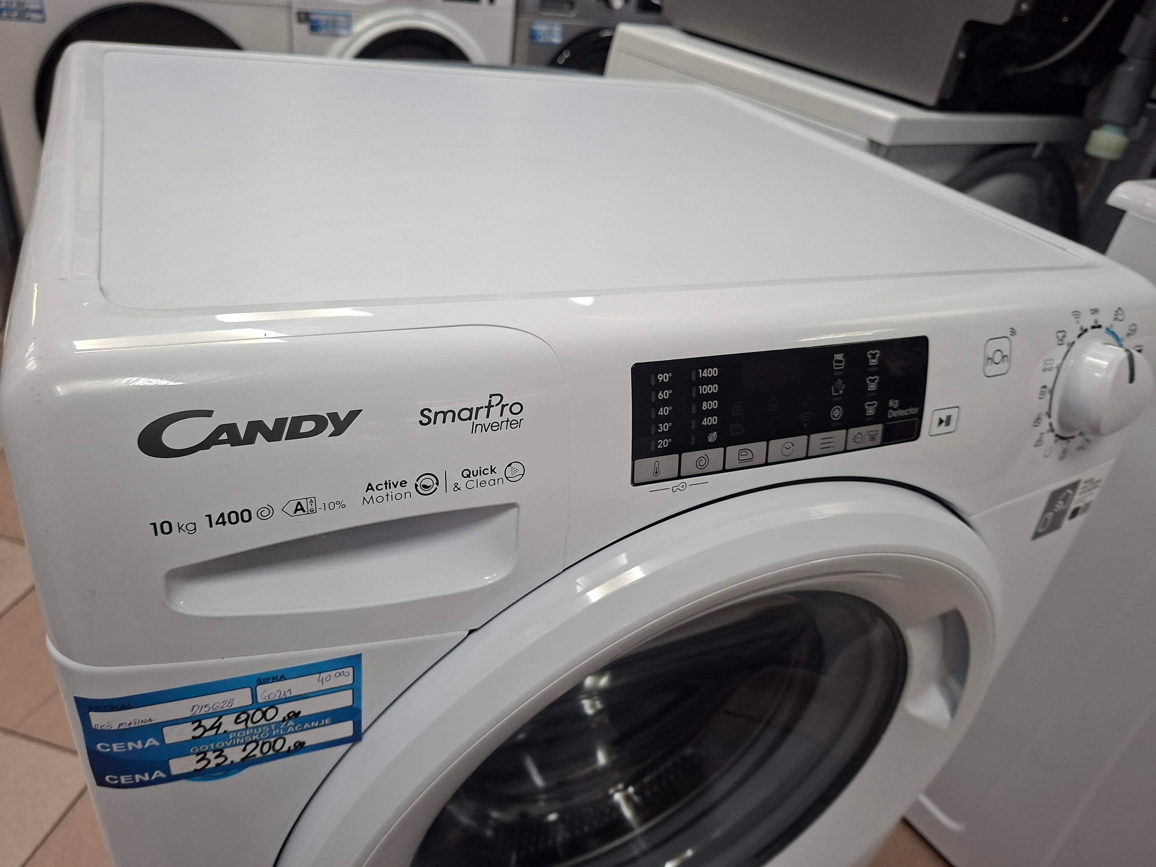 Veš mašina Candy CO 4104TWM/1-S (2), 10 kg