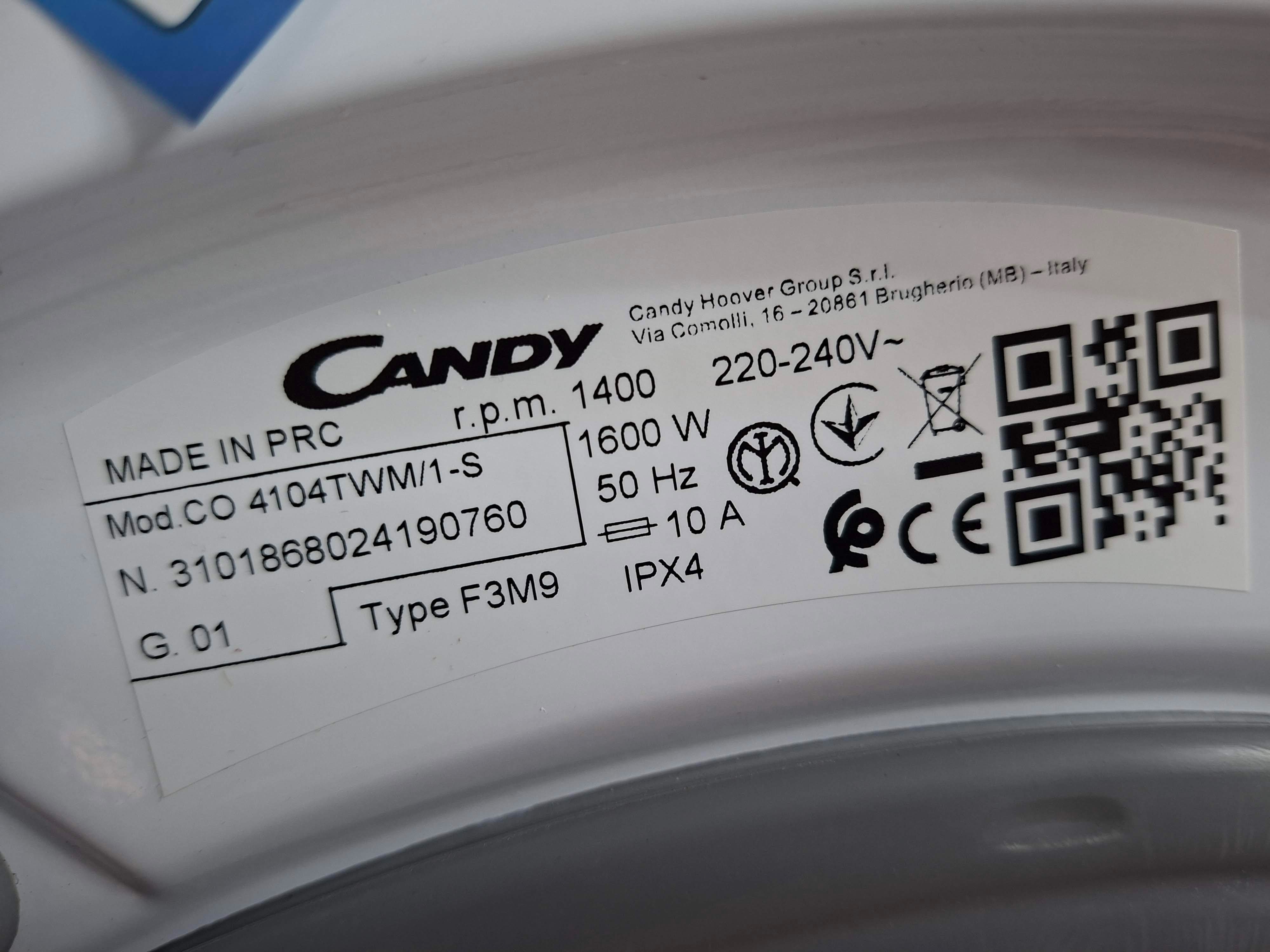 Veš mašina Candy CO 4104TWM/1-S , 10 kg.