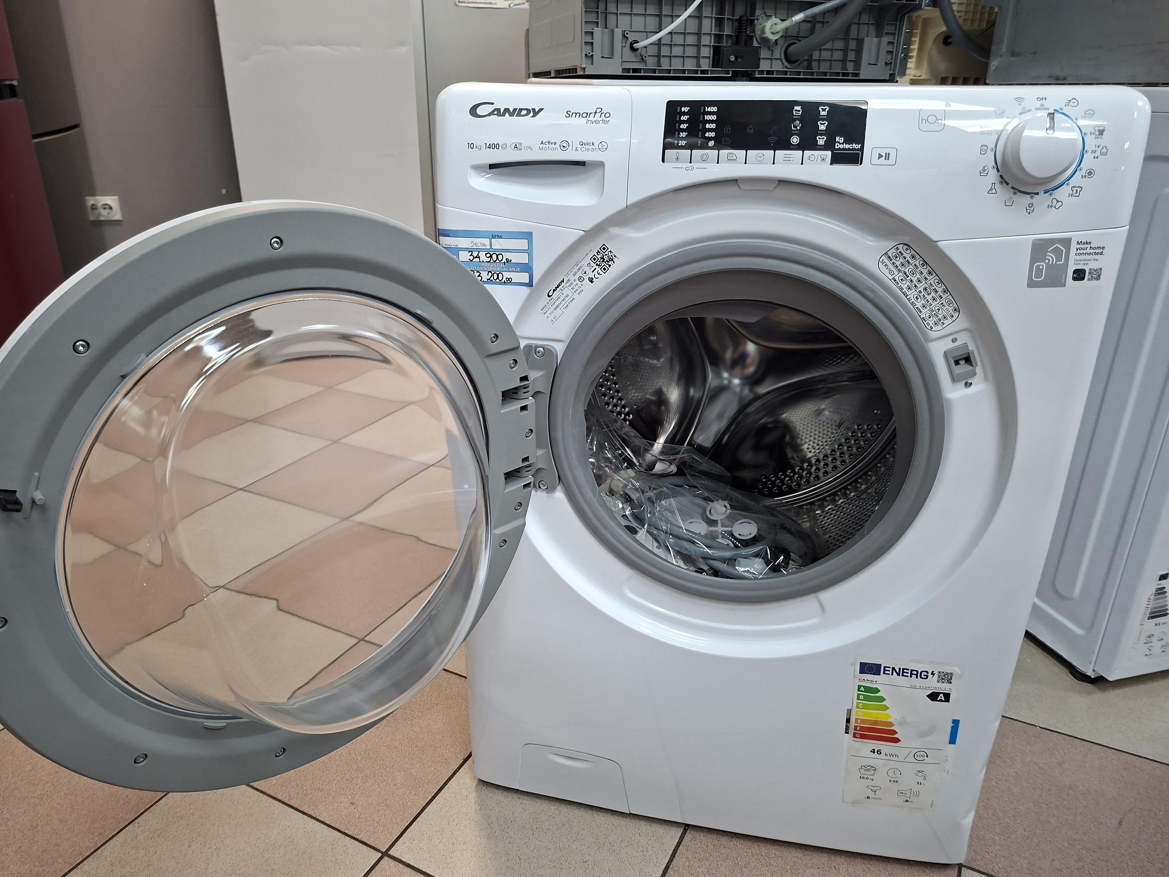 Veš mašina Candy CO 4104TWM/1-S , 10 kg.