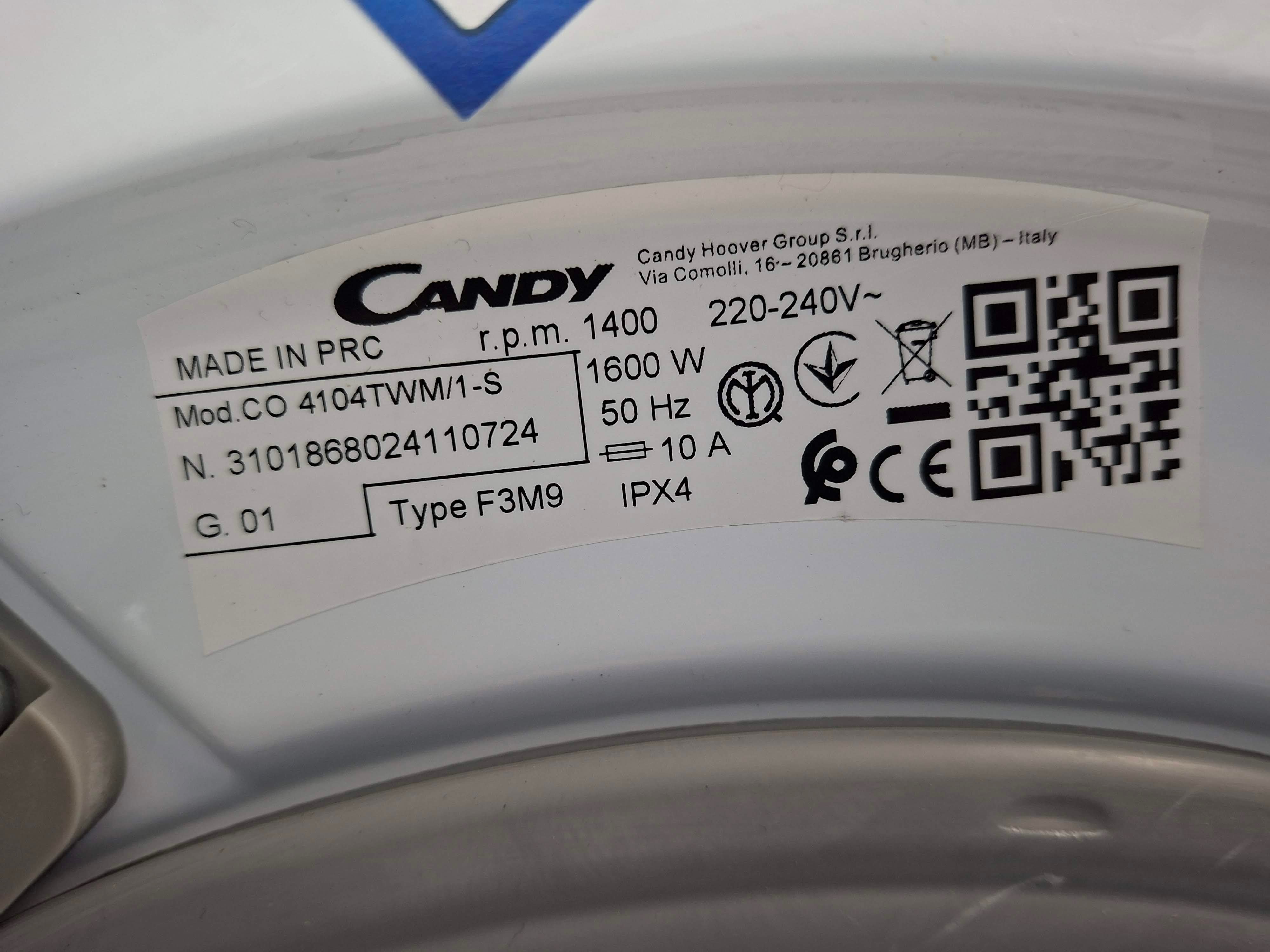 Veš mašina Candy CO 4104TWM/1-S , 10 kg.