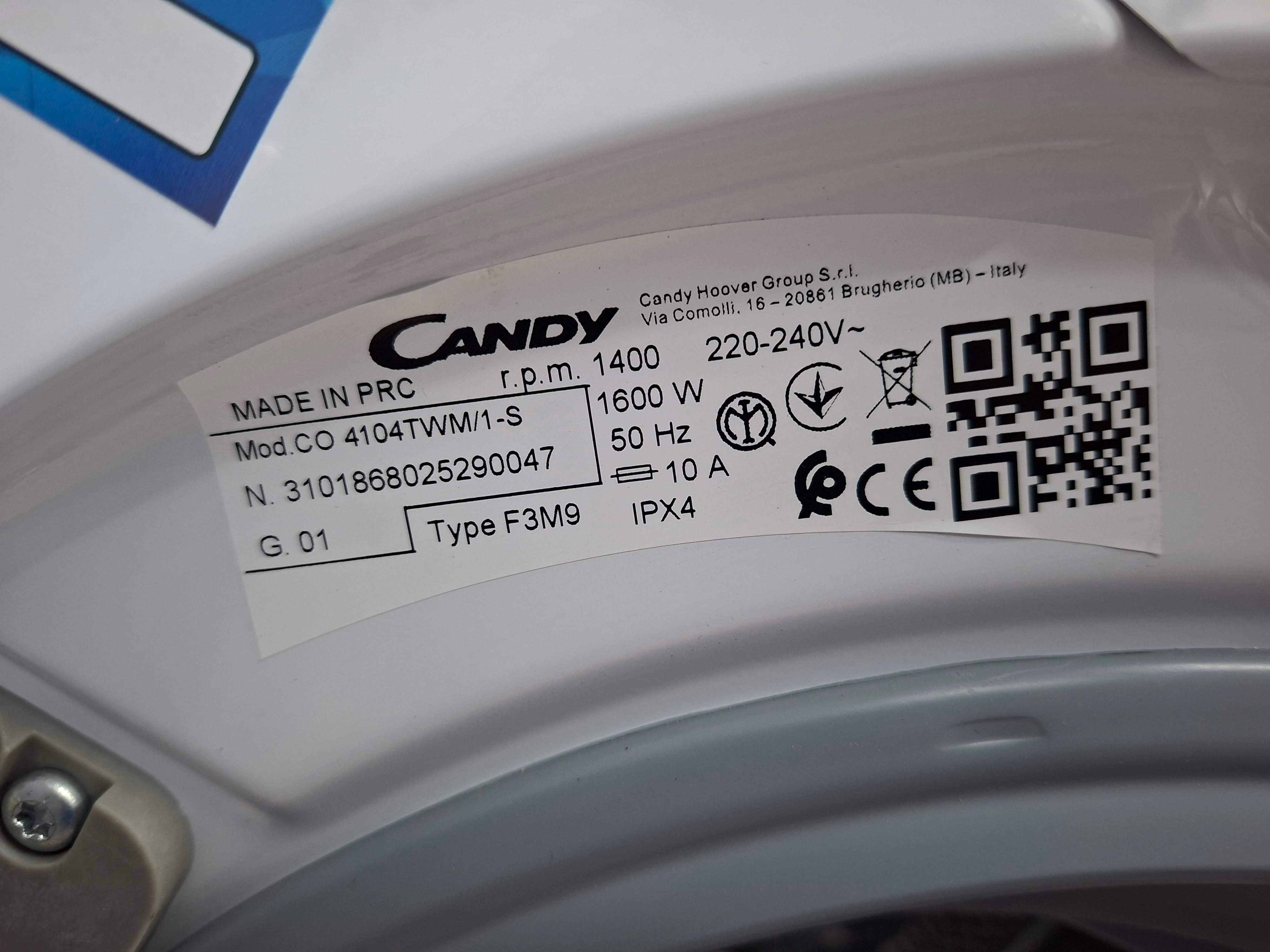 Veš mašina Candy CO 4104TWM/1-S , 10 kg.