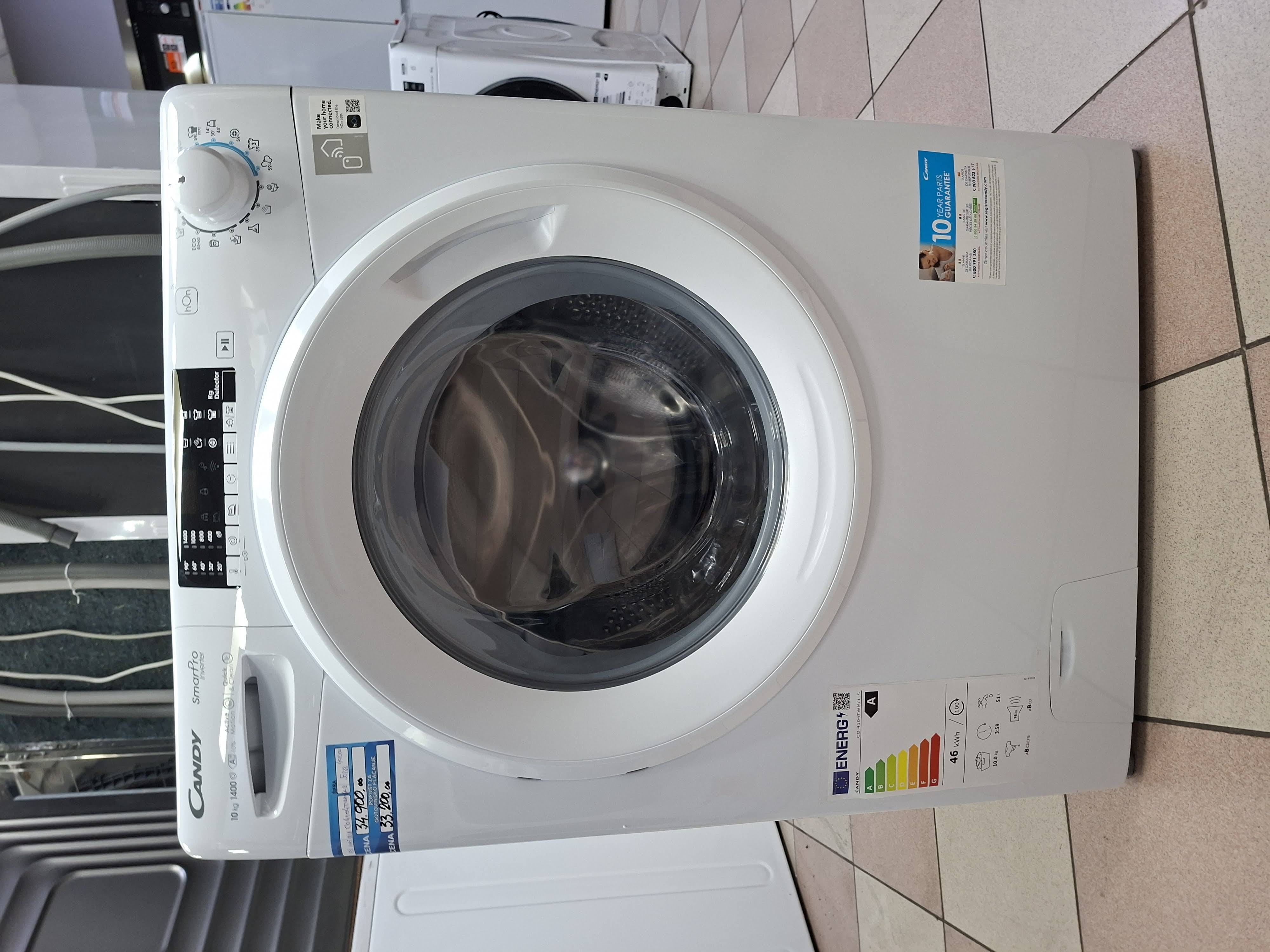 Veš mašina Candy CO 4104TWM/1-S , 10 kg.