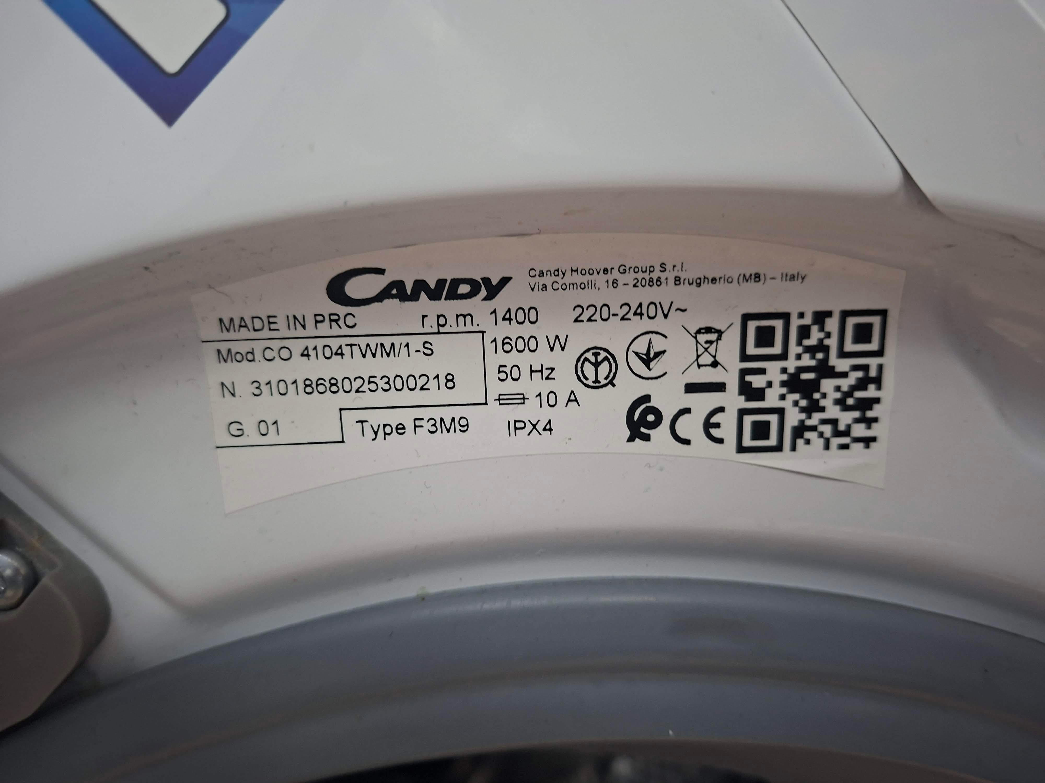 Veš mašina Candy CO 4104TWM/1-S , 10 kg.