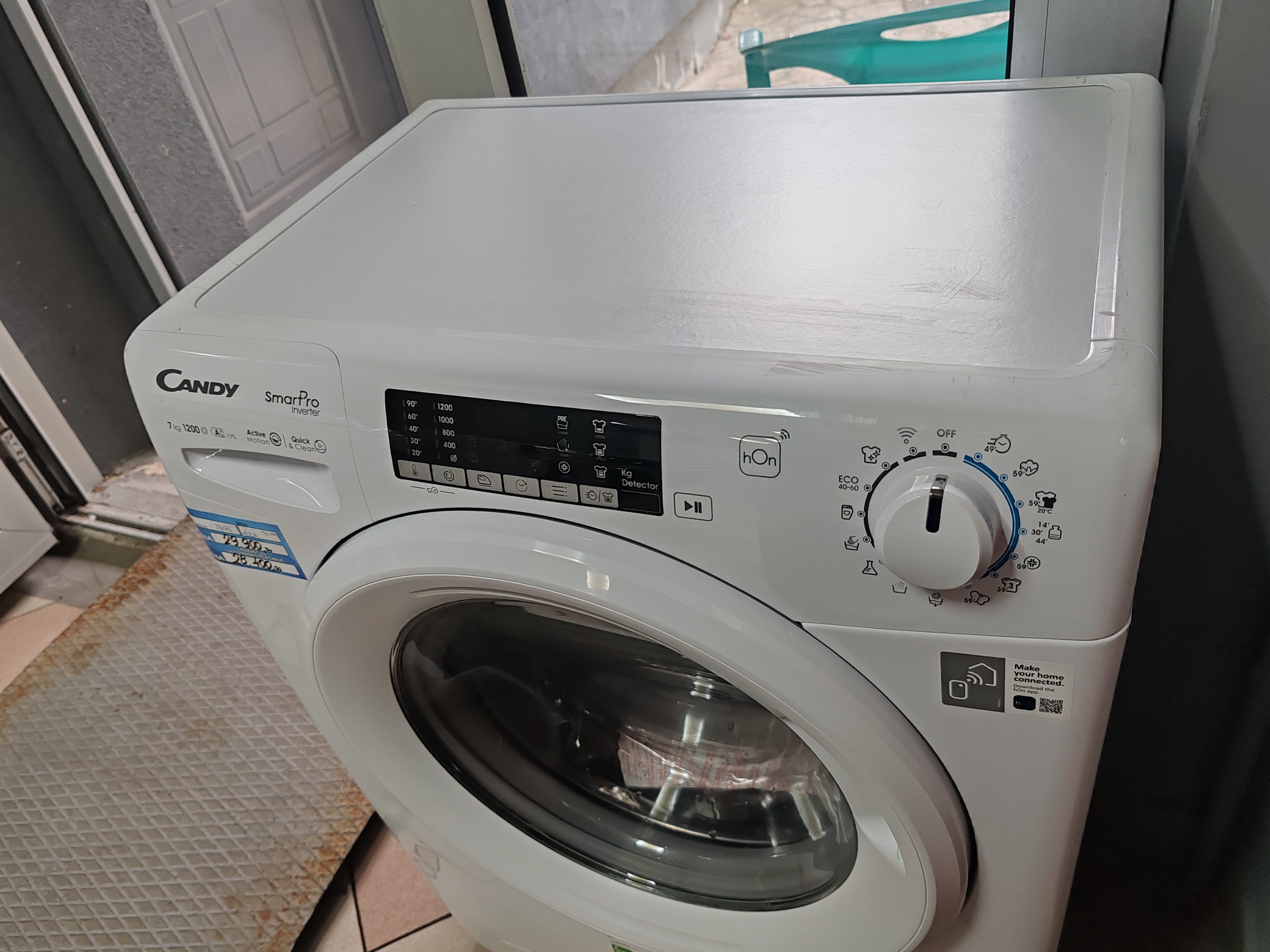 Veš mašina Candy CO4 274TWM6/1-S , 7 kg, slim