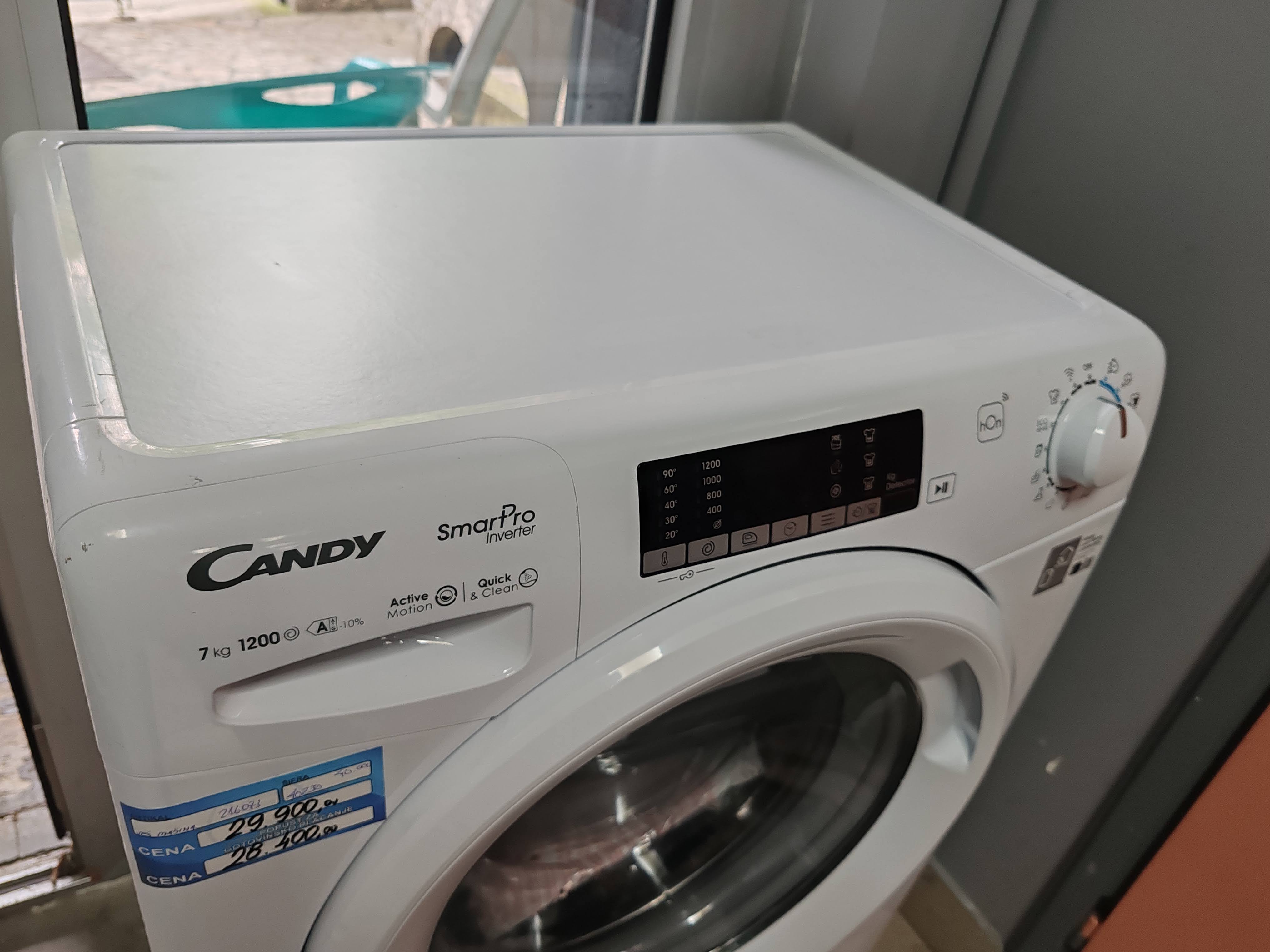 Veš mašina Candy CO4 274TWM6/1-S , 7 kg, slim