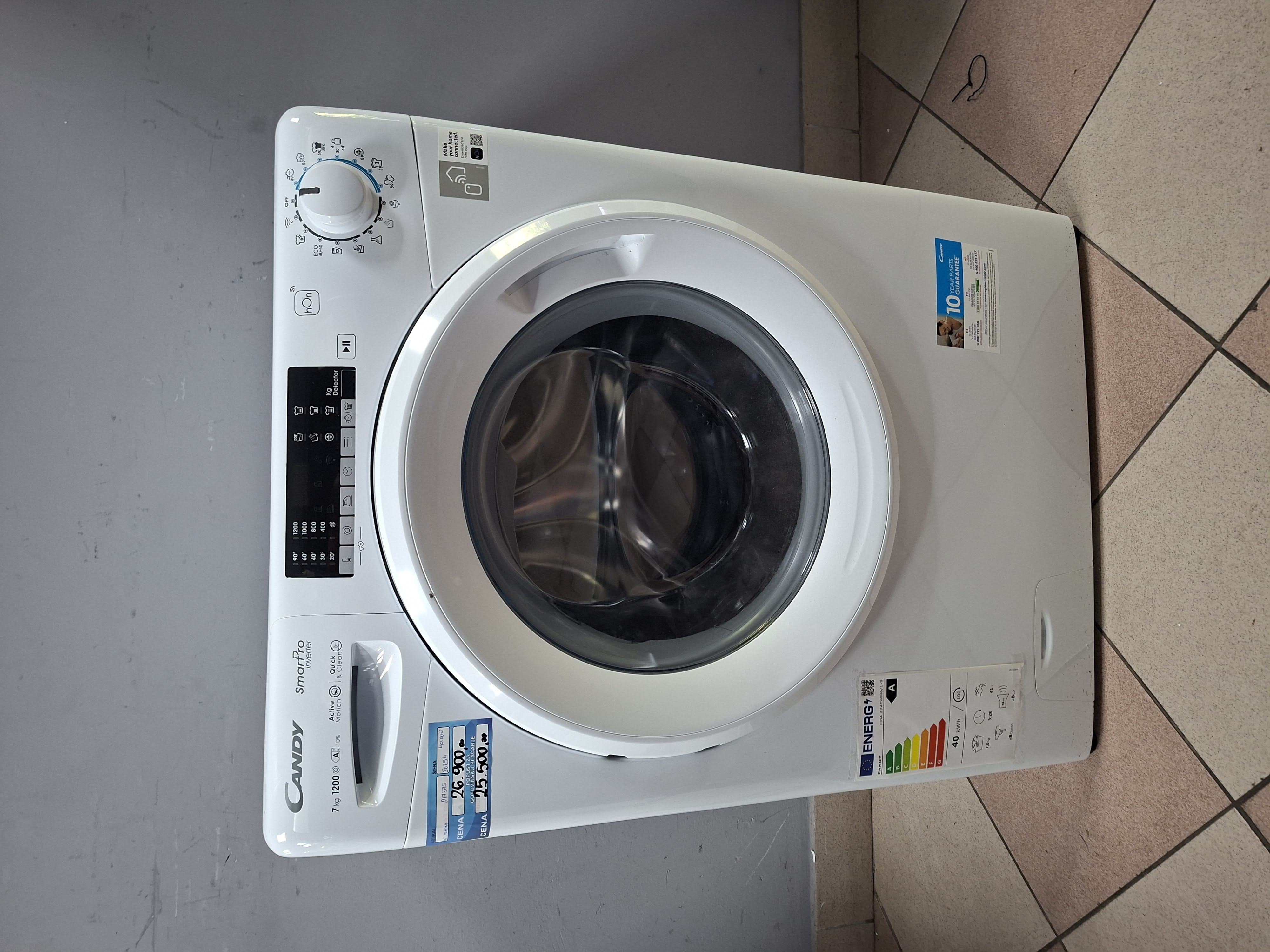 Veš mašina Candy CO4 274TWM6/1-S , 7 kg, slim