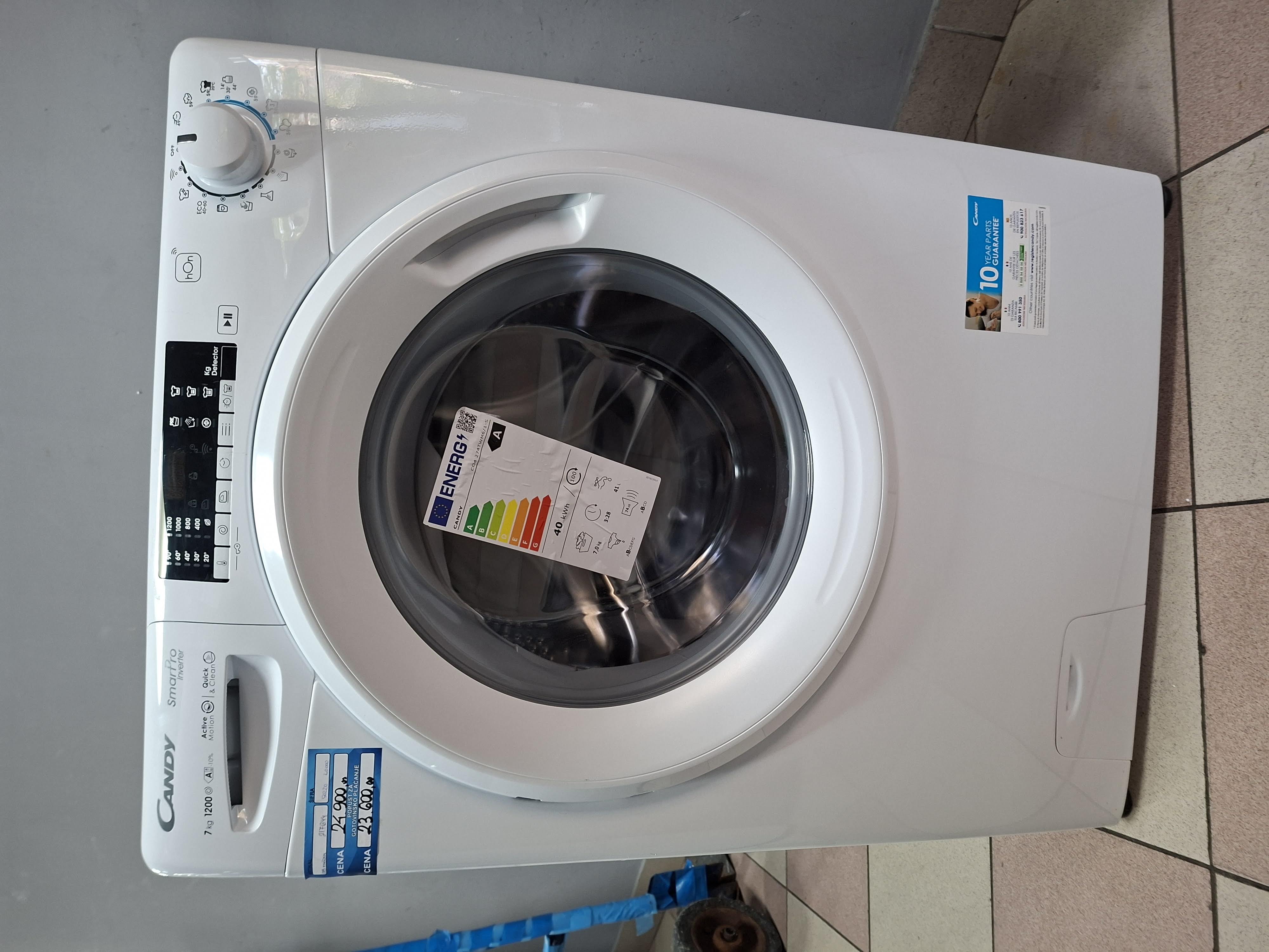 Veš mašina Candy CO4 274TWM6/1-S , 7 kg, slim