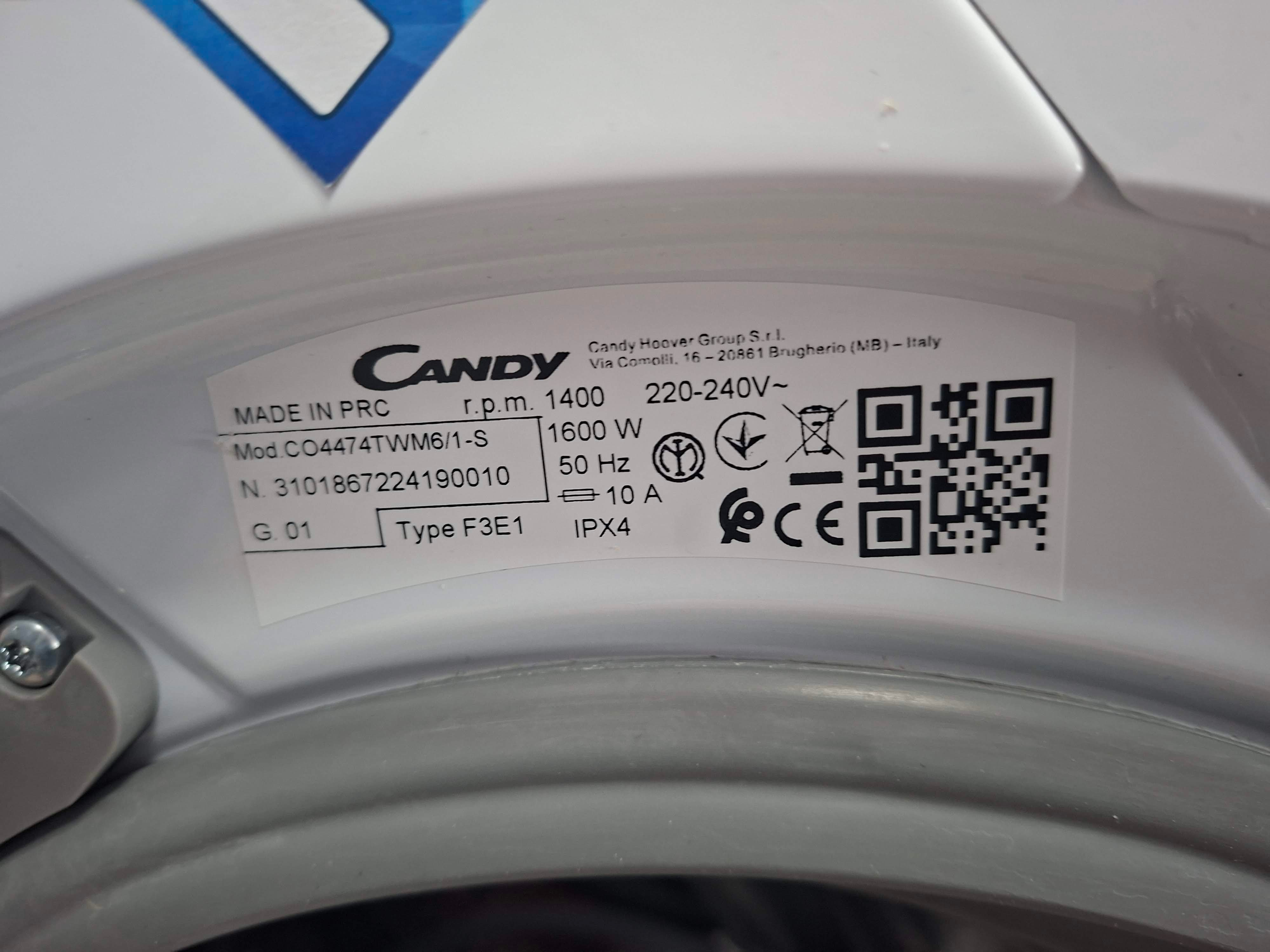 Veš mašina Candy CO4474TWM6/1-S , 7 kg, slim