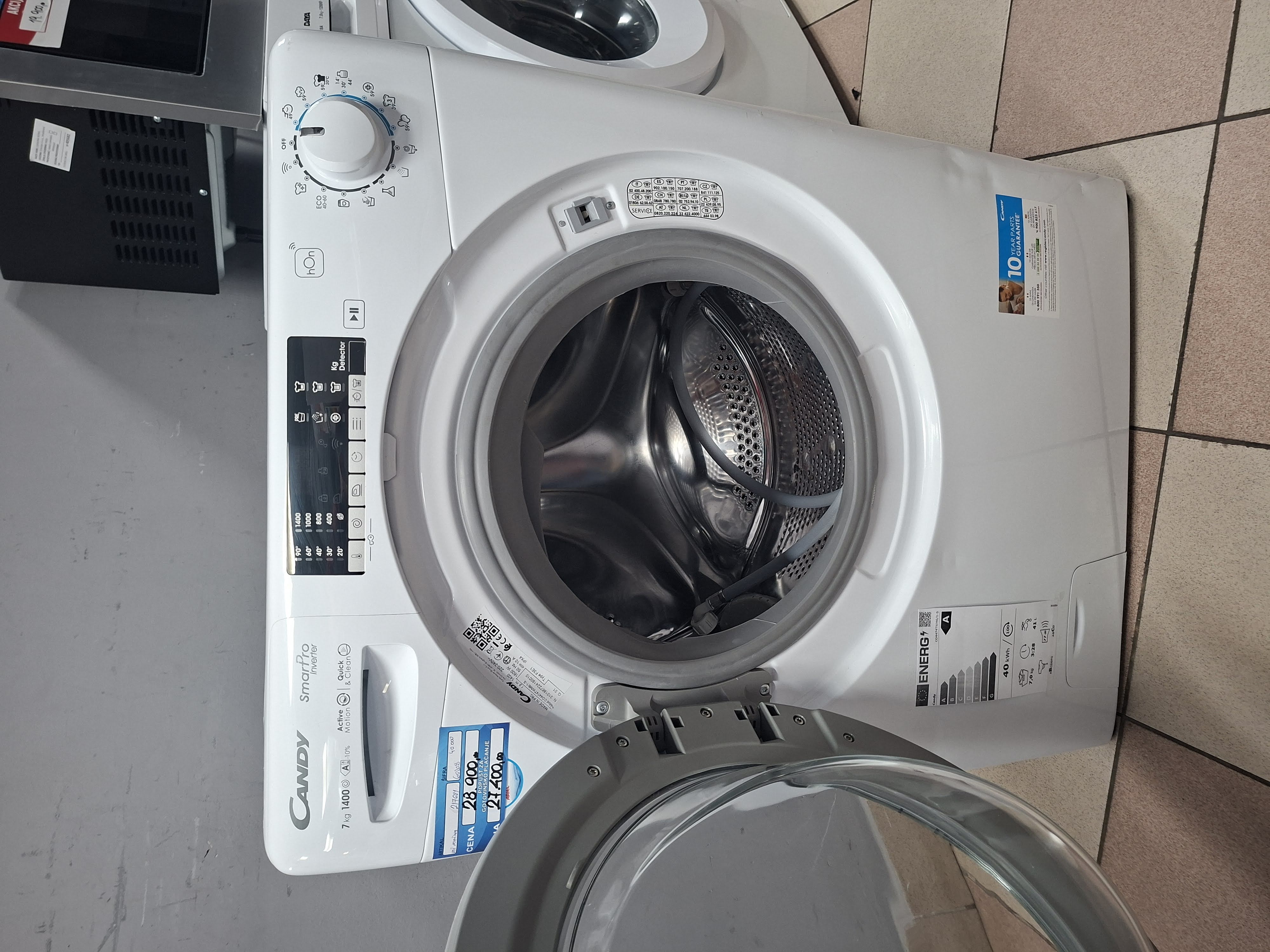 Veš mašina Candy CO4474TWM6/1-S , 7 kg, slim