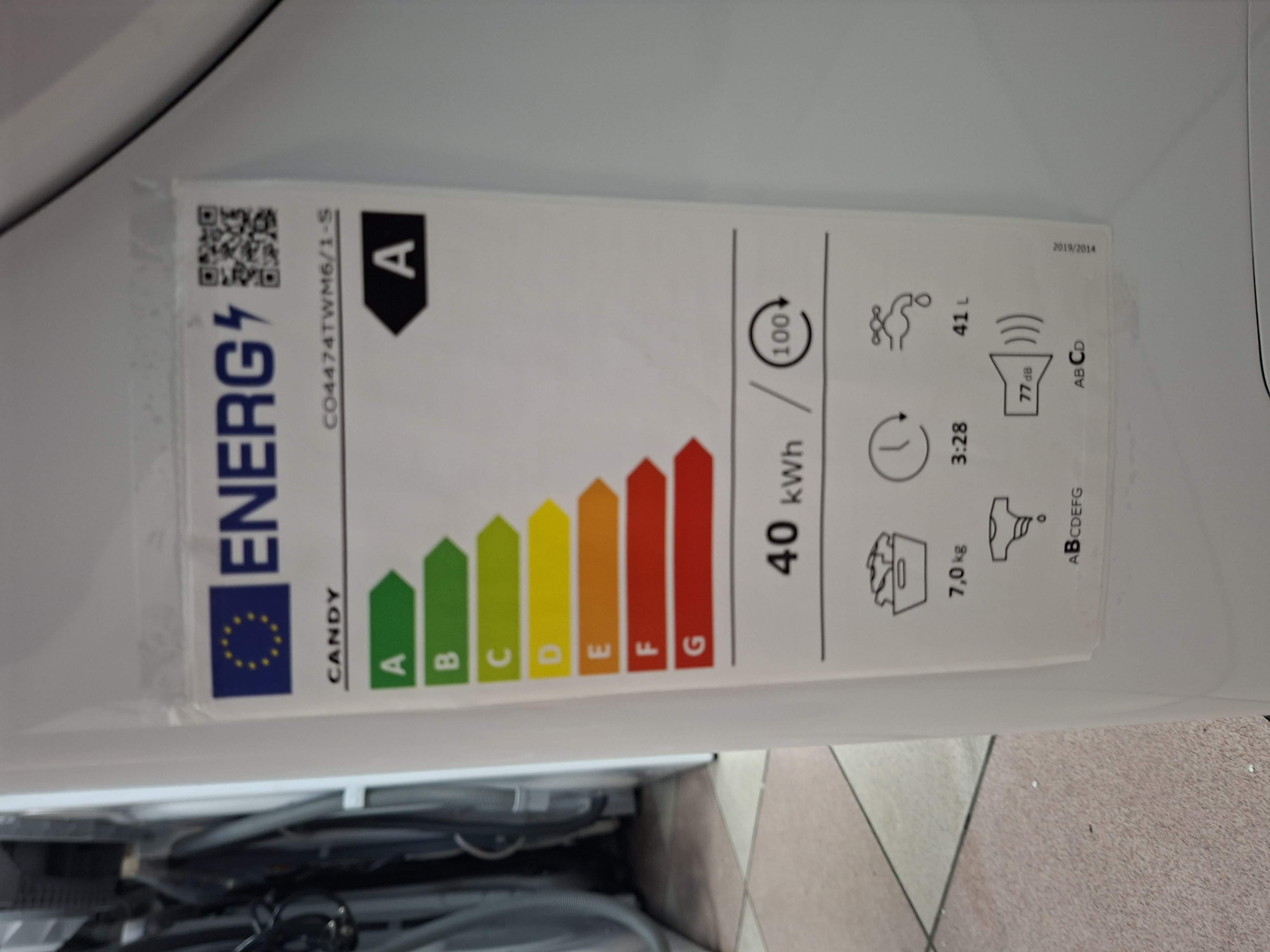 Veš mašina Candy CO4474TWM6/1-S , 7 kg, slim