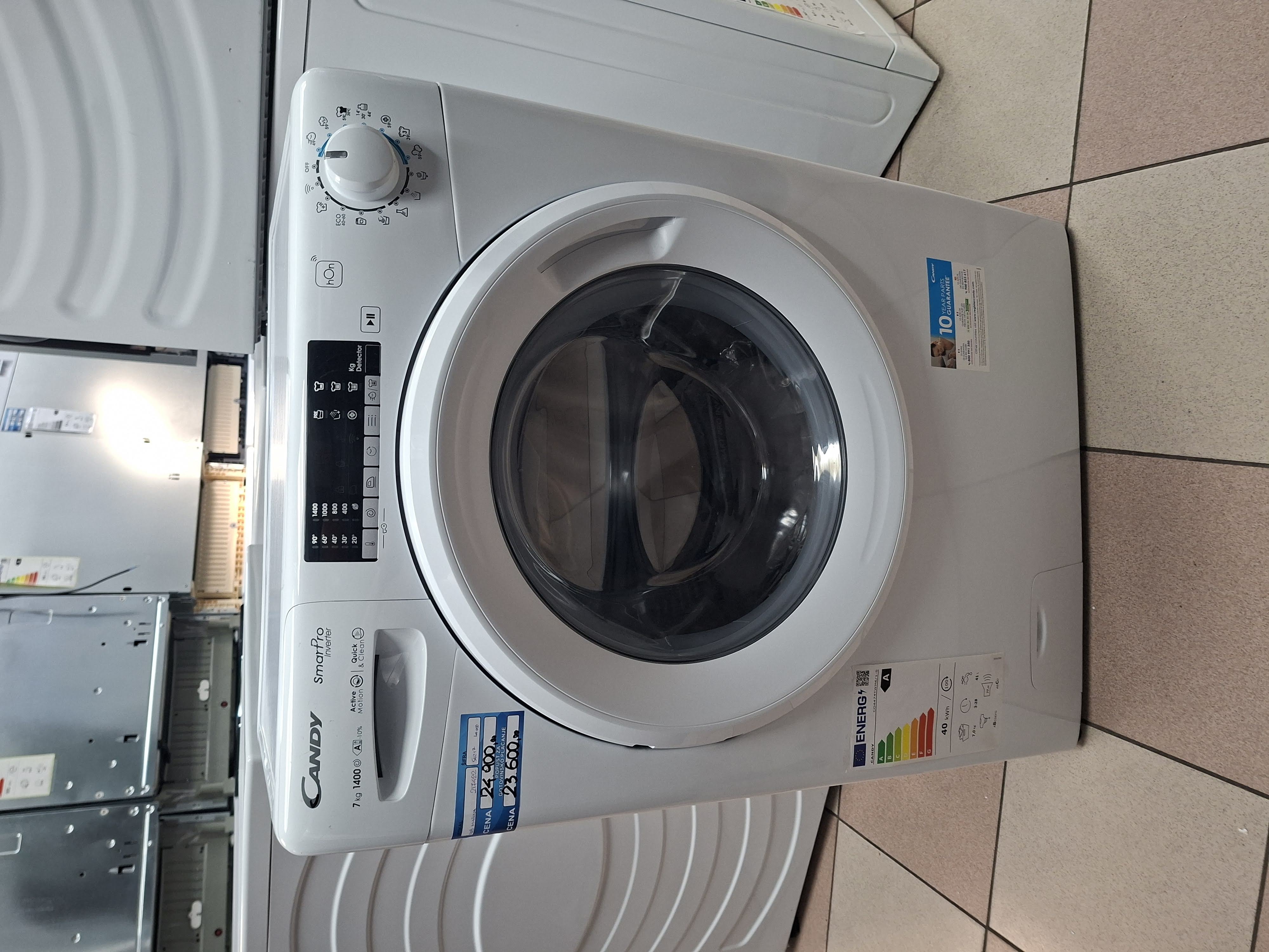 Veš mašina Candy CO4474TWM6/1-S , 7 kg, slim