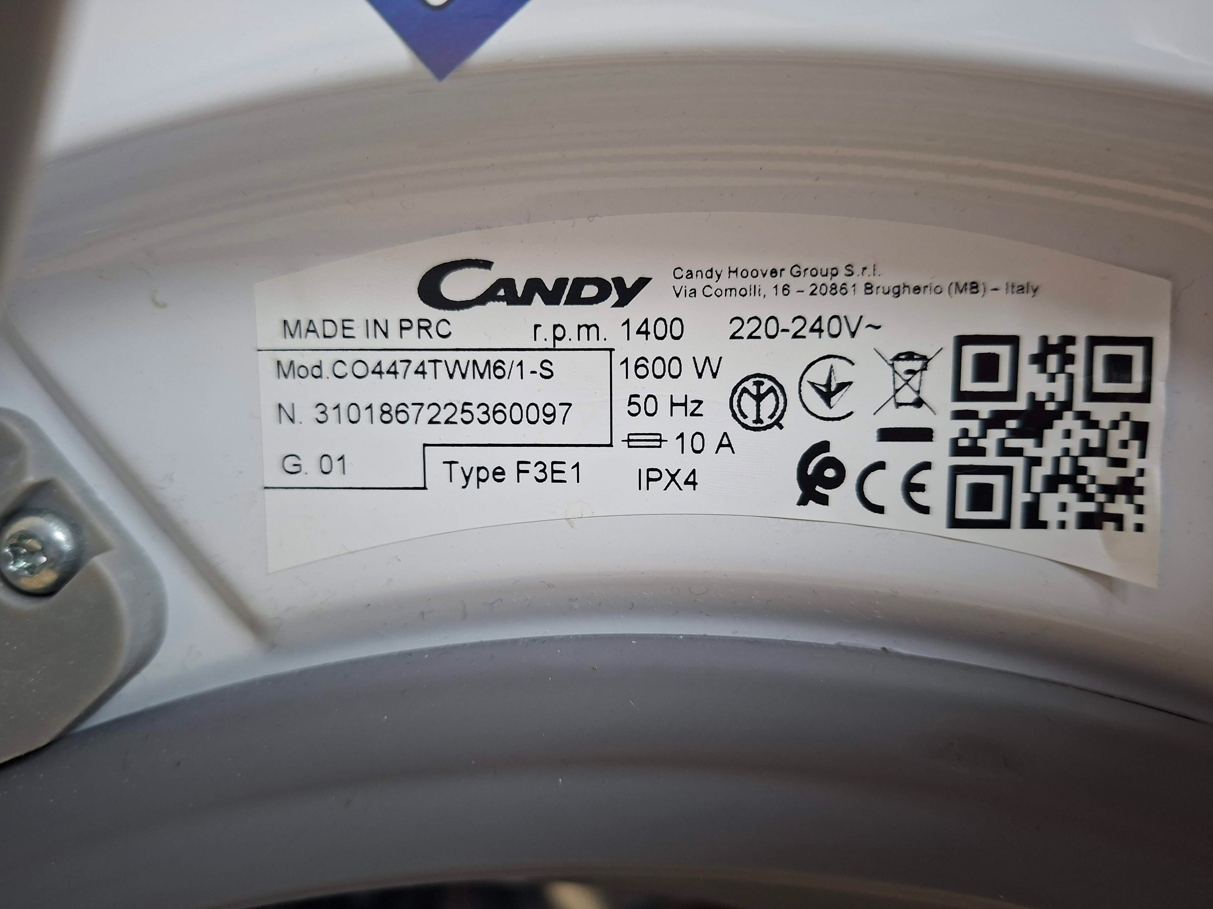 Veš mašina Candy CO4474TWM6/1-S , 7 kg, slim